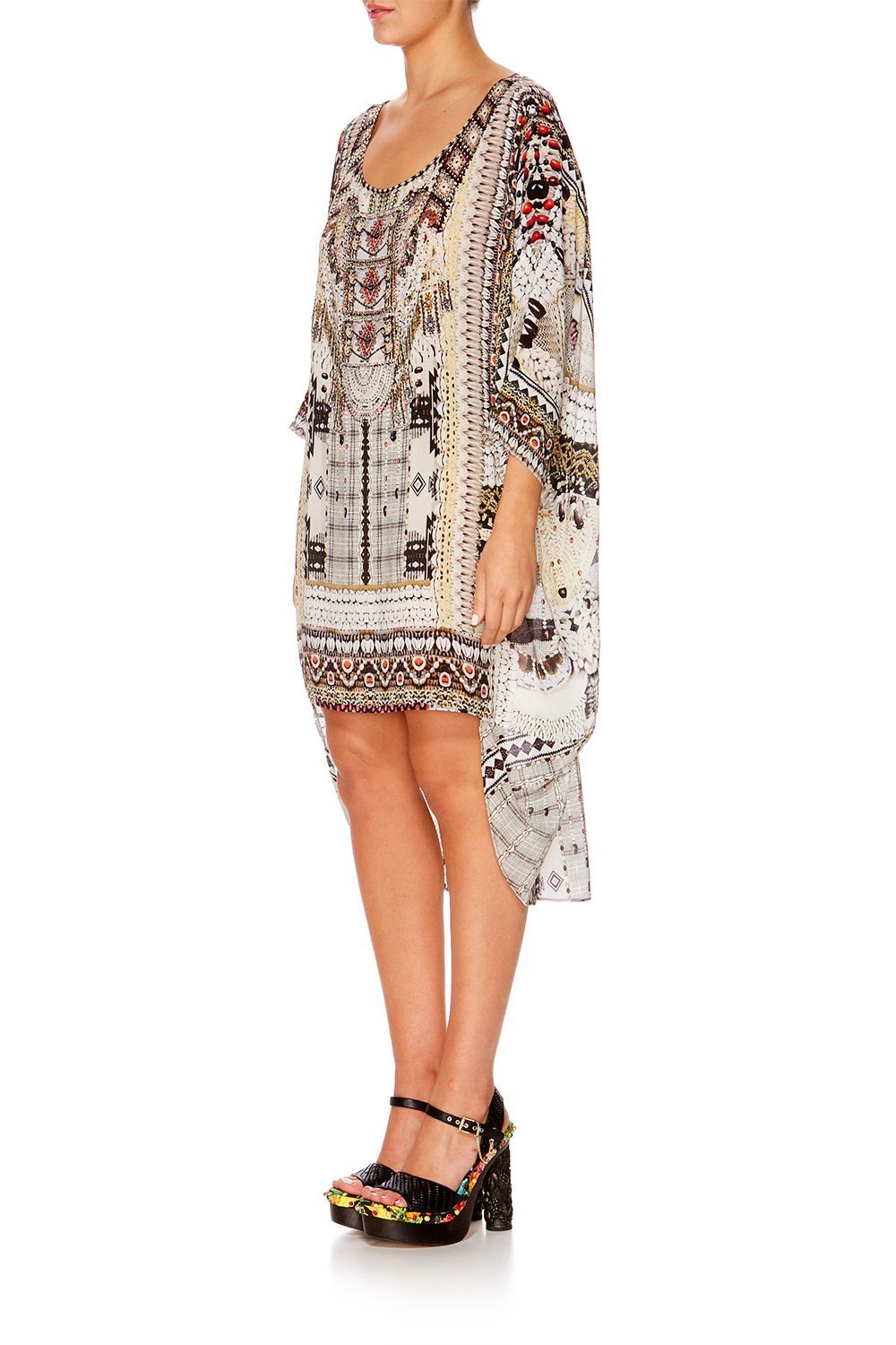 SPELL BOUND SCOOP BACK HEM DRESS