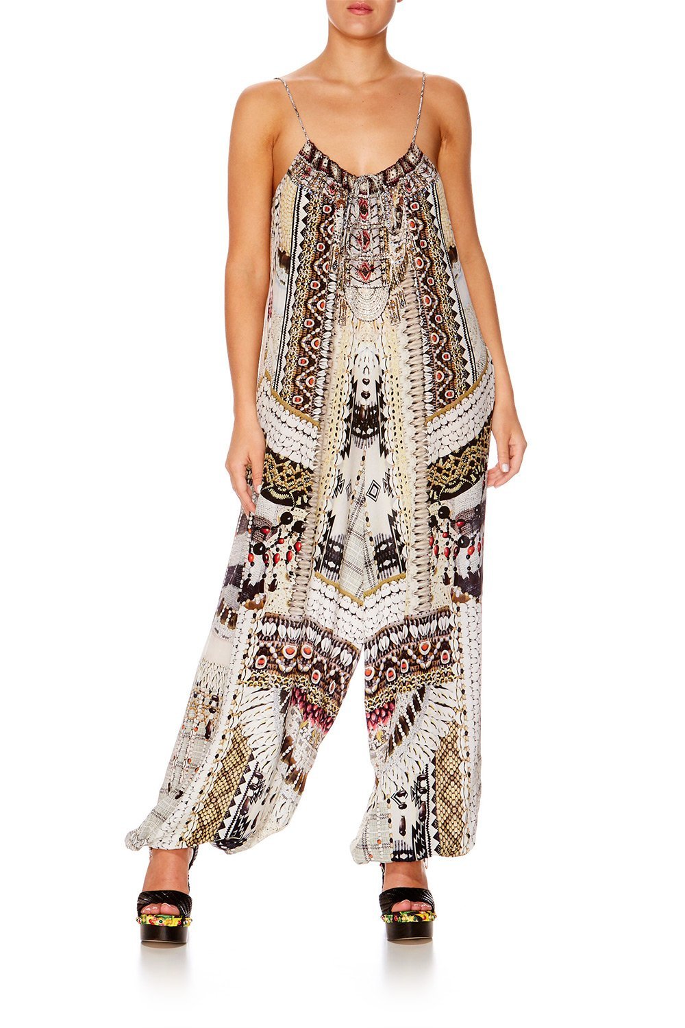 SPELL BOUND BALLOON JUMPSUIT