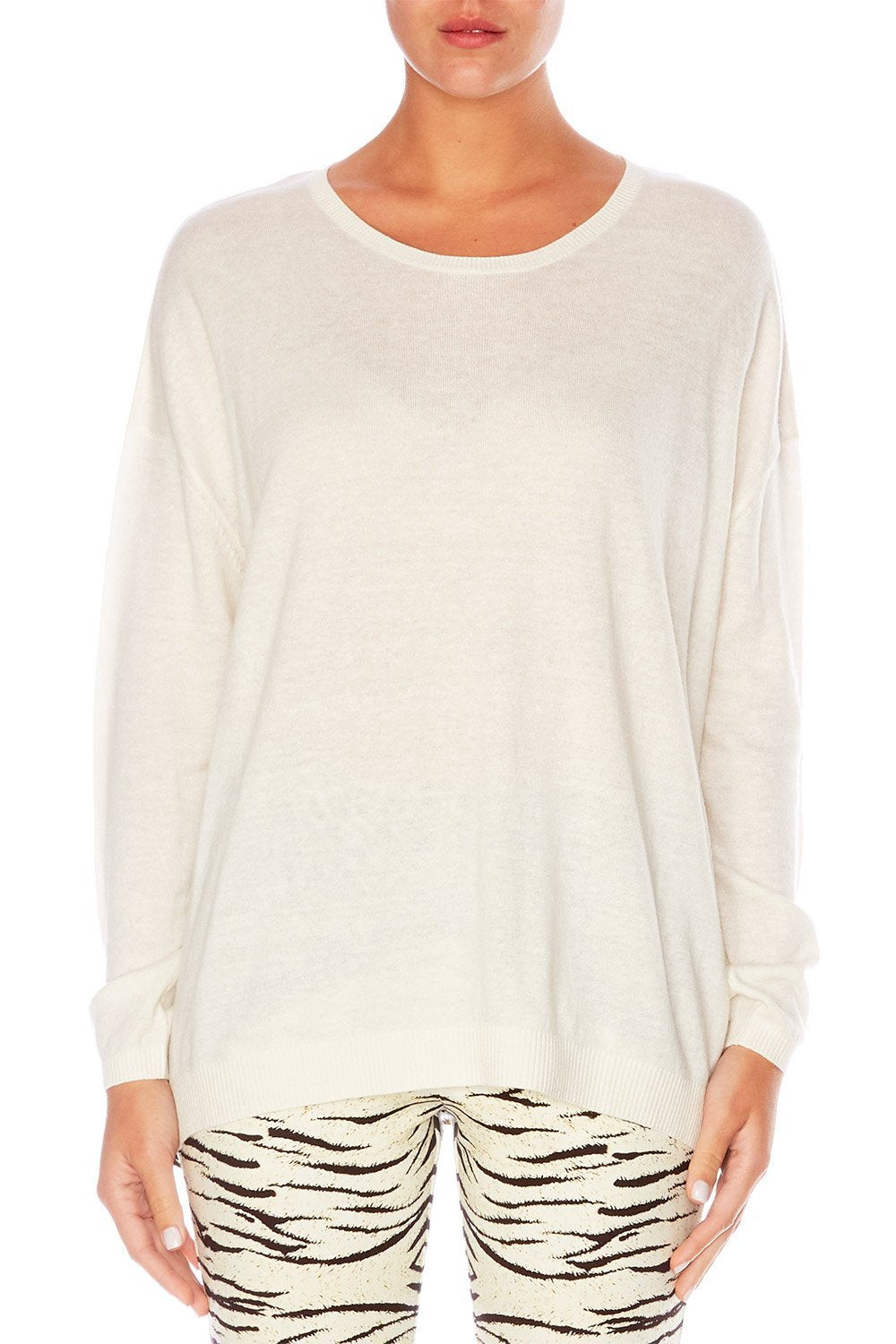 THE BODYGUARD JUMPER W CONTRAST BACK