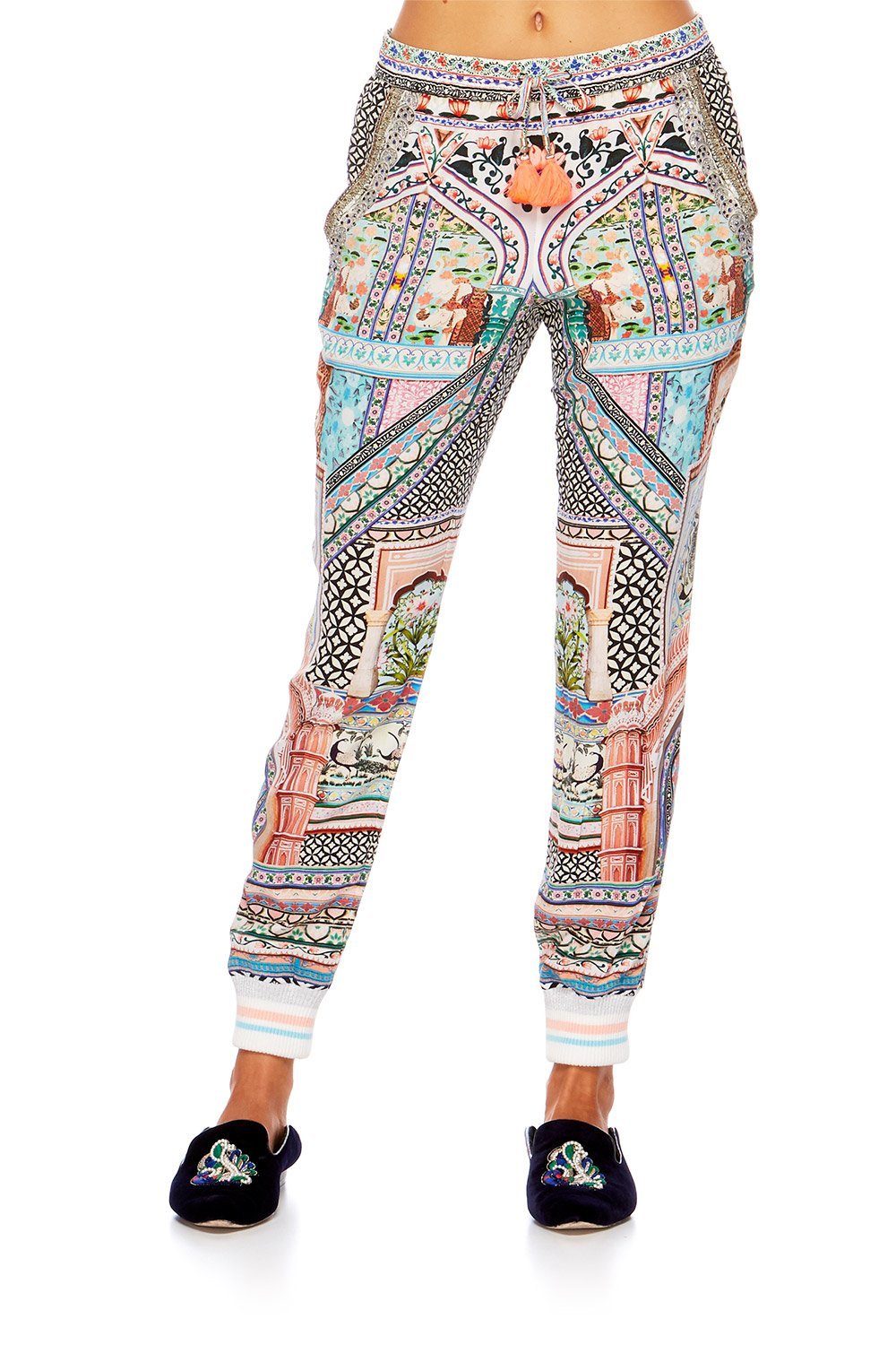 CAMILLA LADY LAKE DRAWSTING PANT W RIBBING