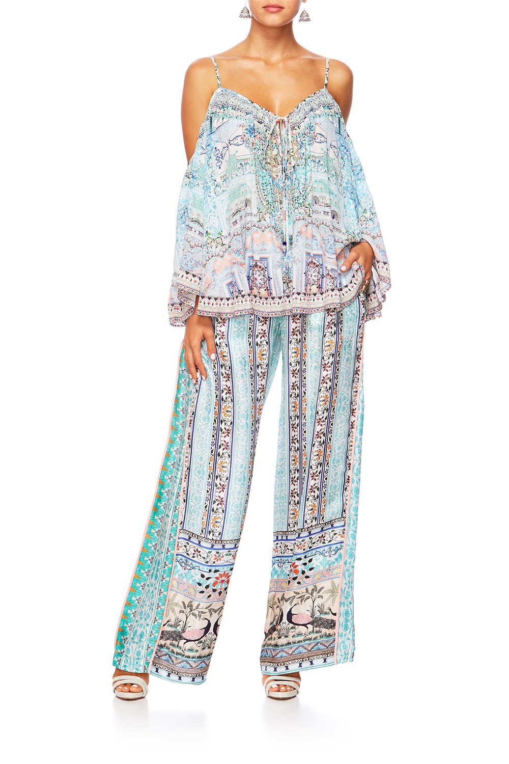 LOVERS RETREAT LONG SLEEVE DROP SHOULDER TOP