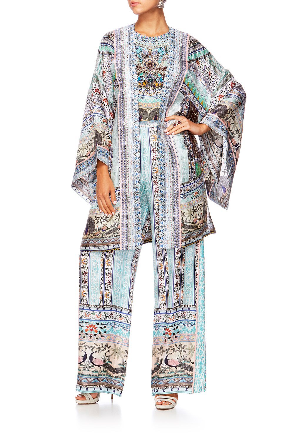 THE KING AND I KIMONO W TIE BELT