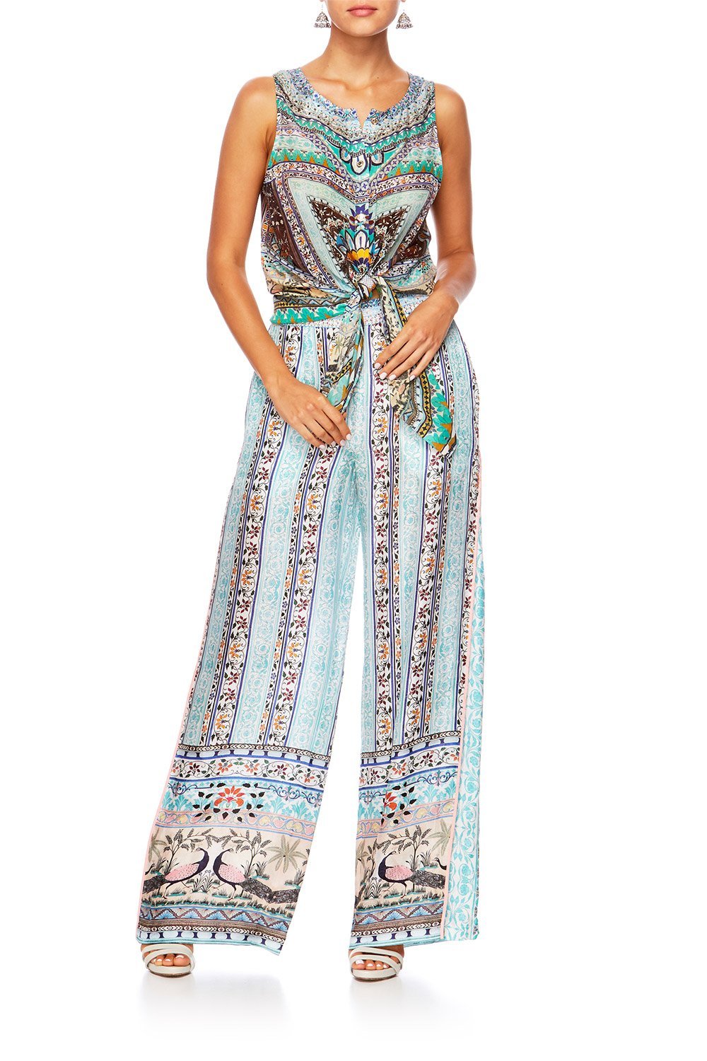 THE KING AND I BUTTON BACK TOP