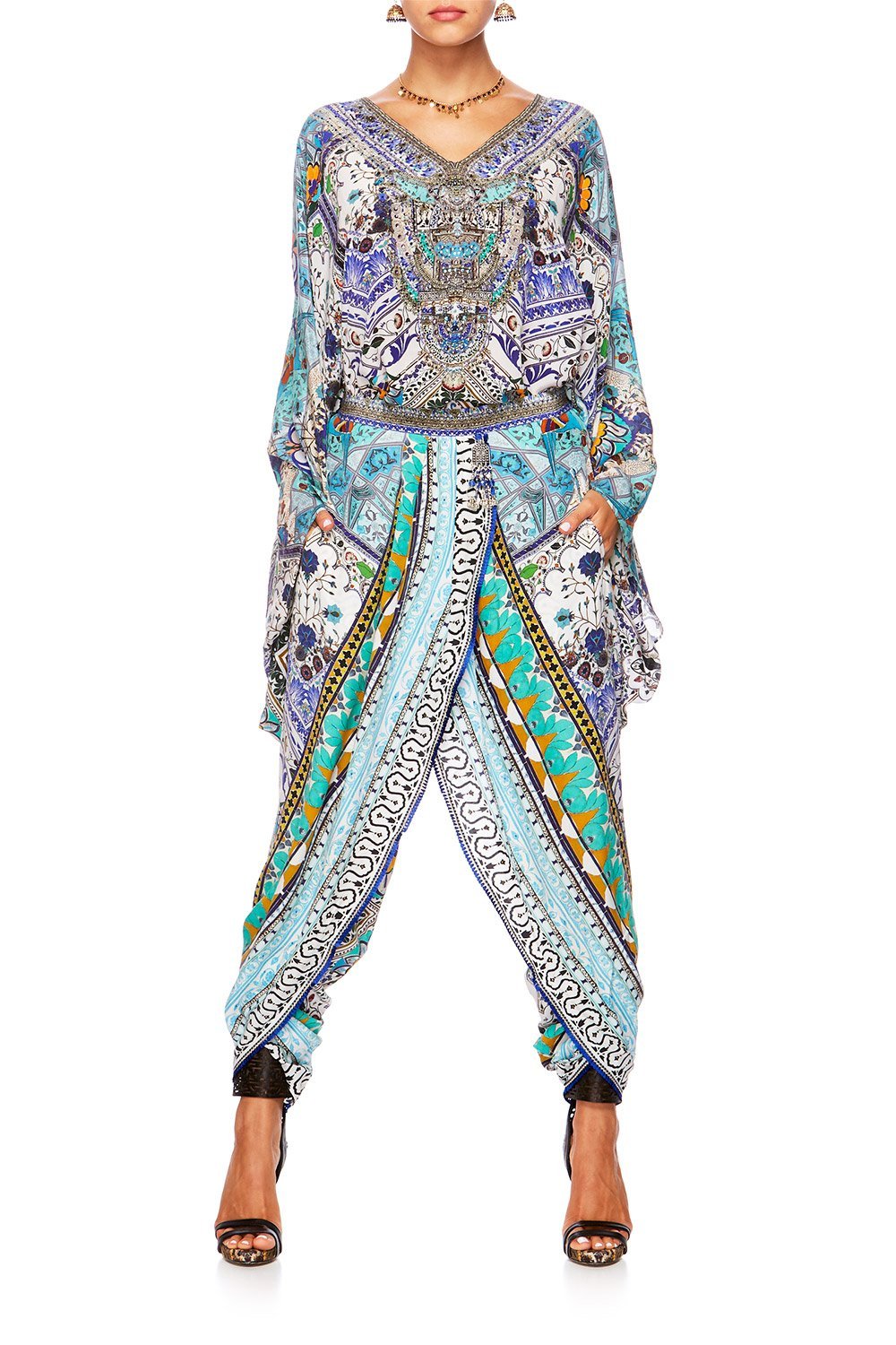 CAMILLA EVERLASTING UDAIPUR WRAP FRONT TROUSER