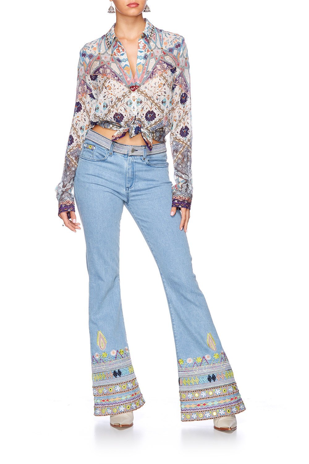 TALES OF TATIANA SLIM FIT LONG SLEEVE SHIRT