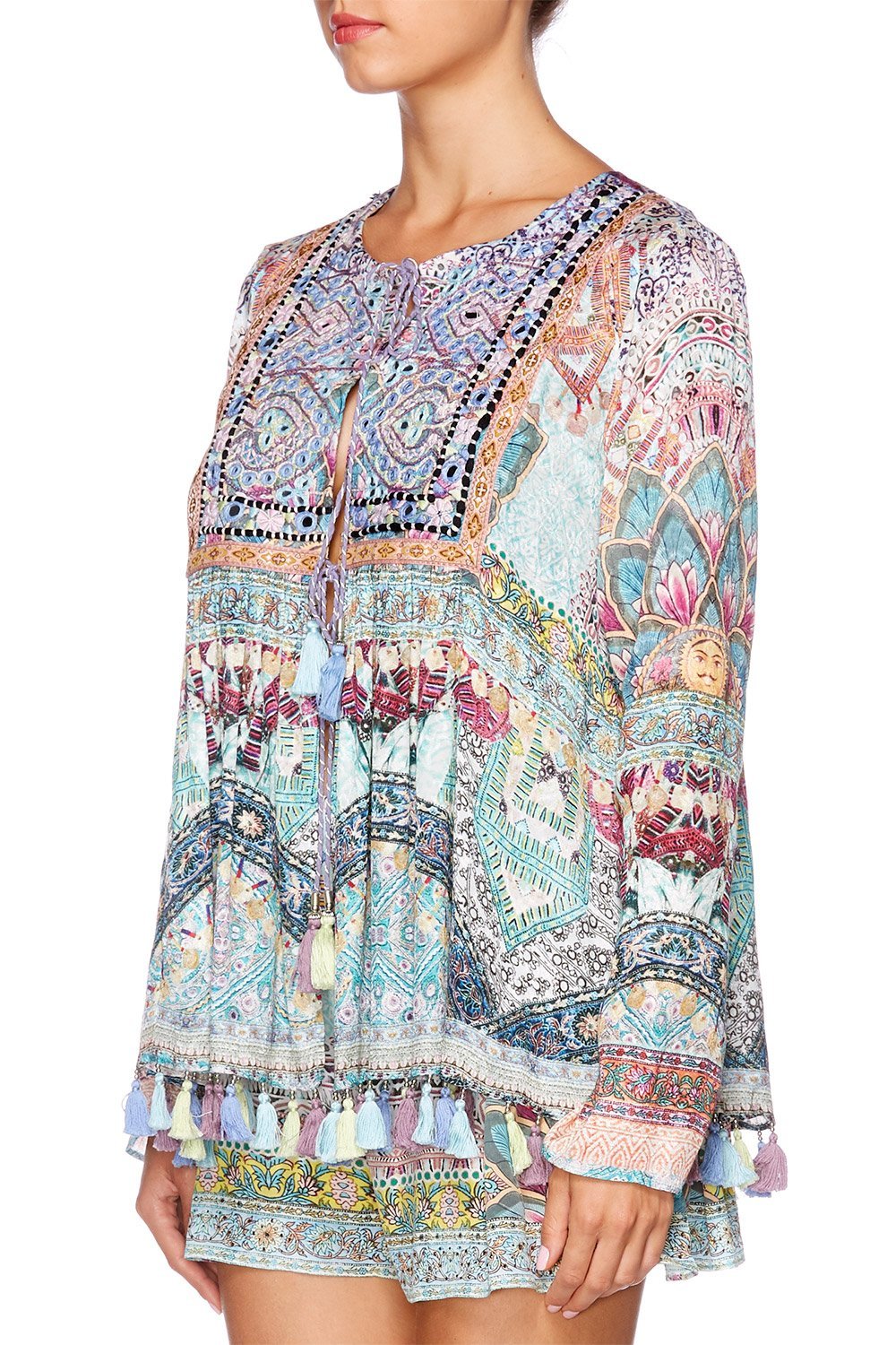 SISTERS OF THE MARIGOLD LONG SLEEVE BIB TOP