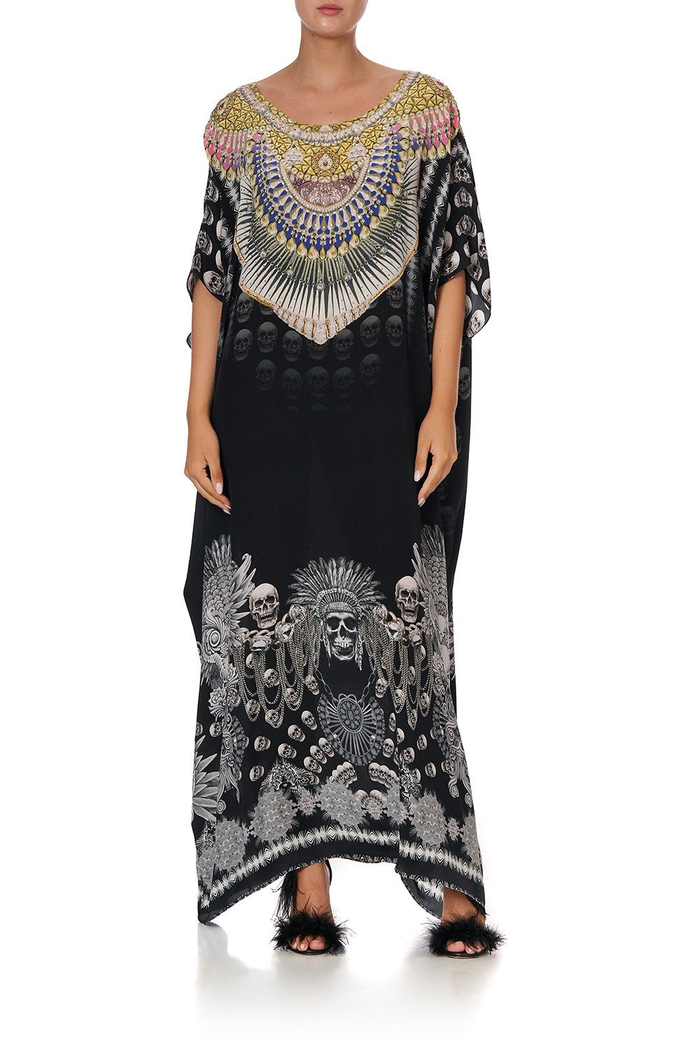 ROUND NECK KAFTAN STATE OF DISORDER