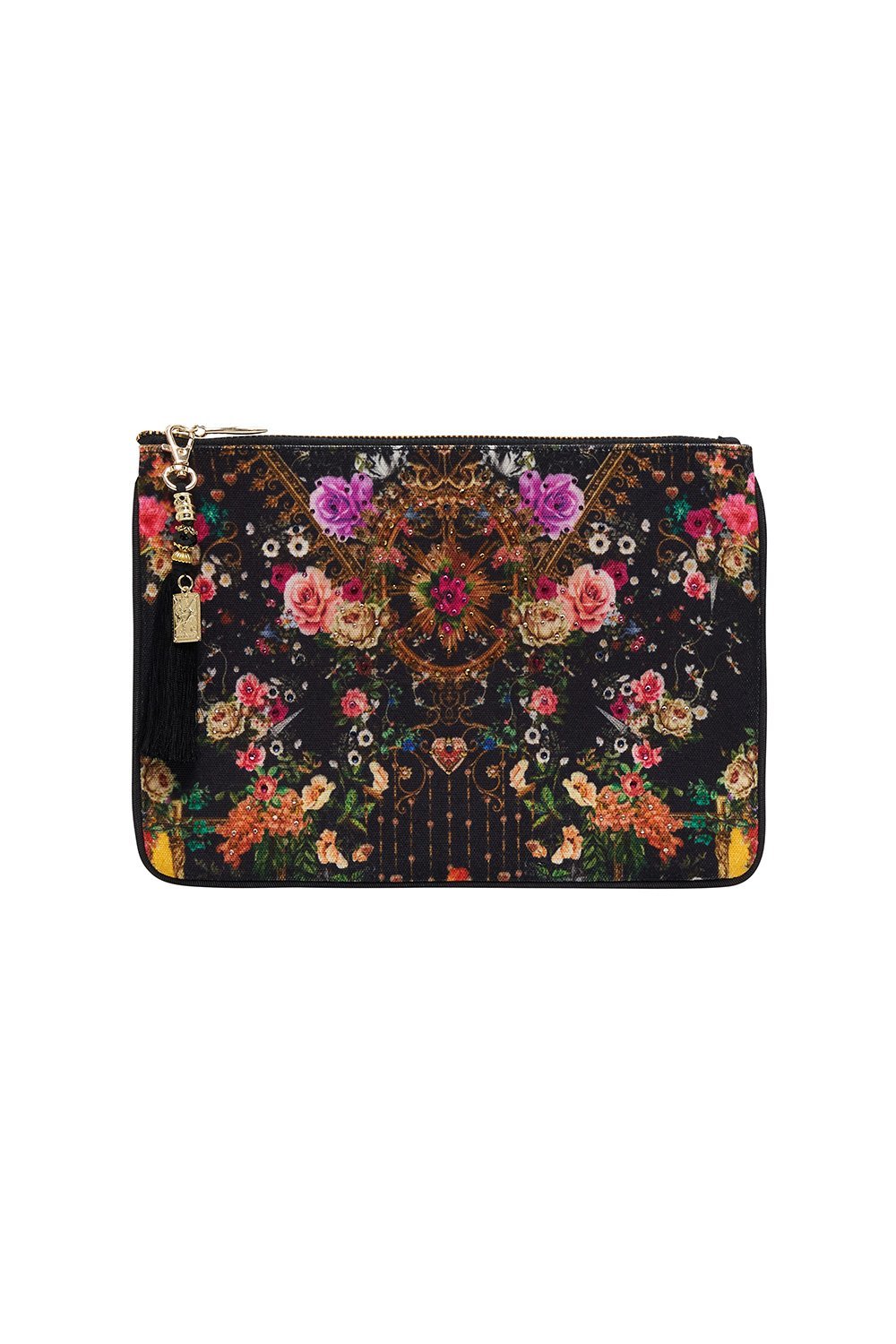 SMALL CANVAS CLUTCH MONTAGUES CAPULET