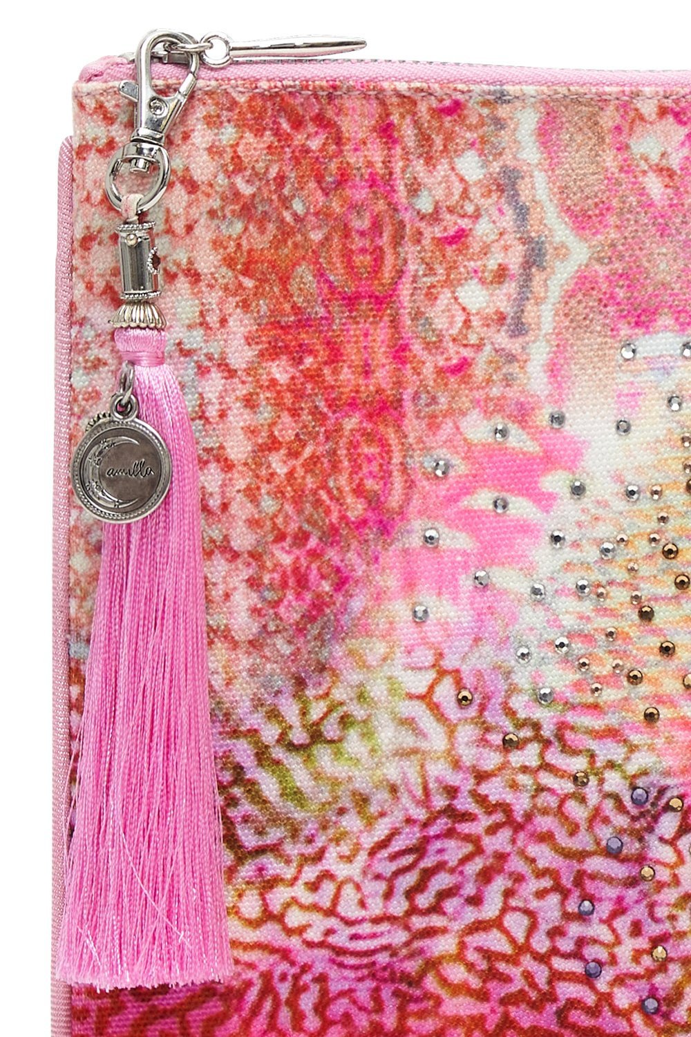 SMALL CANVAS CLUTCH SERPENTINE DREAMS