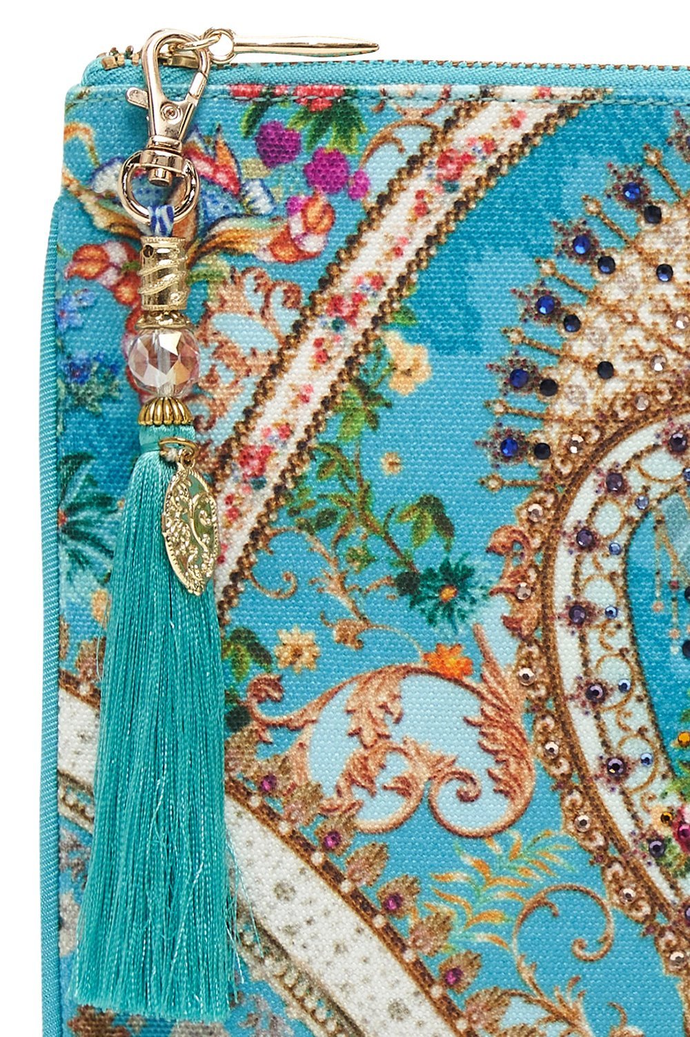 SMALL CANVAS CLUTCH A SONNET FOR SATINE