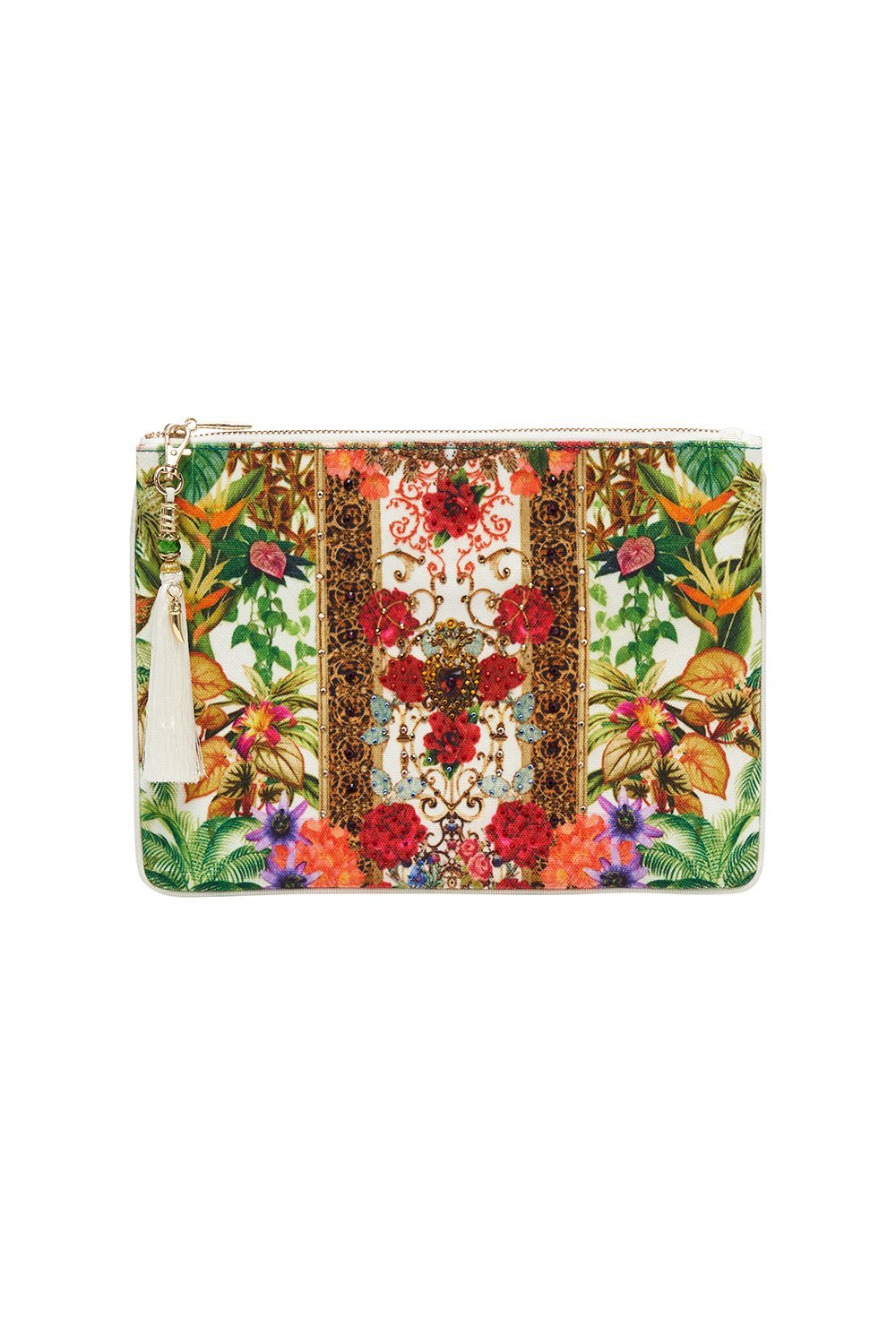 SMALL CANVAS CLUTCH FAIR VERONA