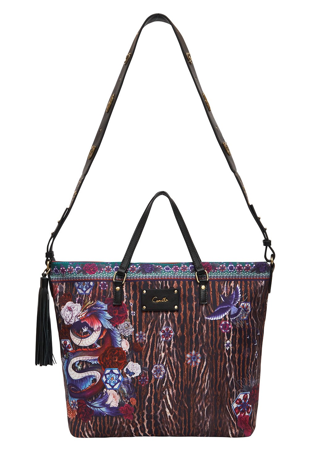 PRINTED TOTE JEWEL OF JUPITER