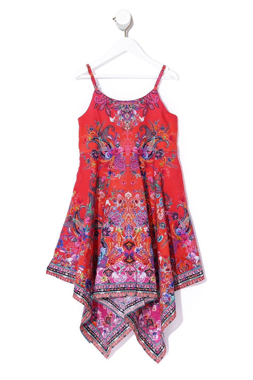 KIDS HANDKERCHIEF HEM DRESS FREE LOVE