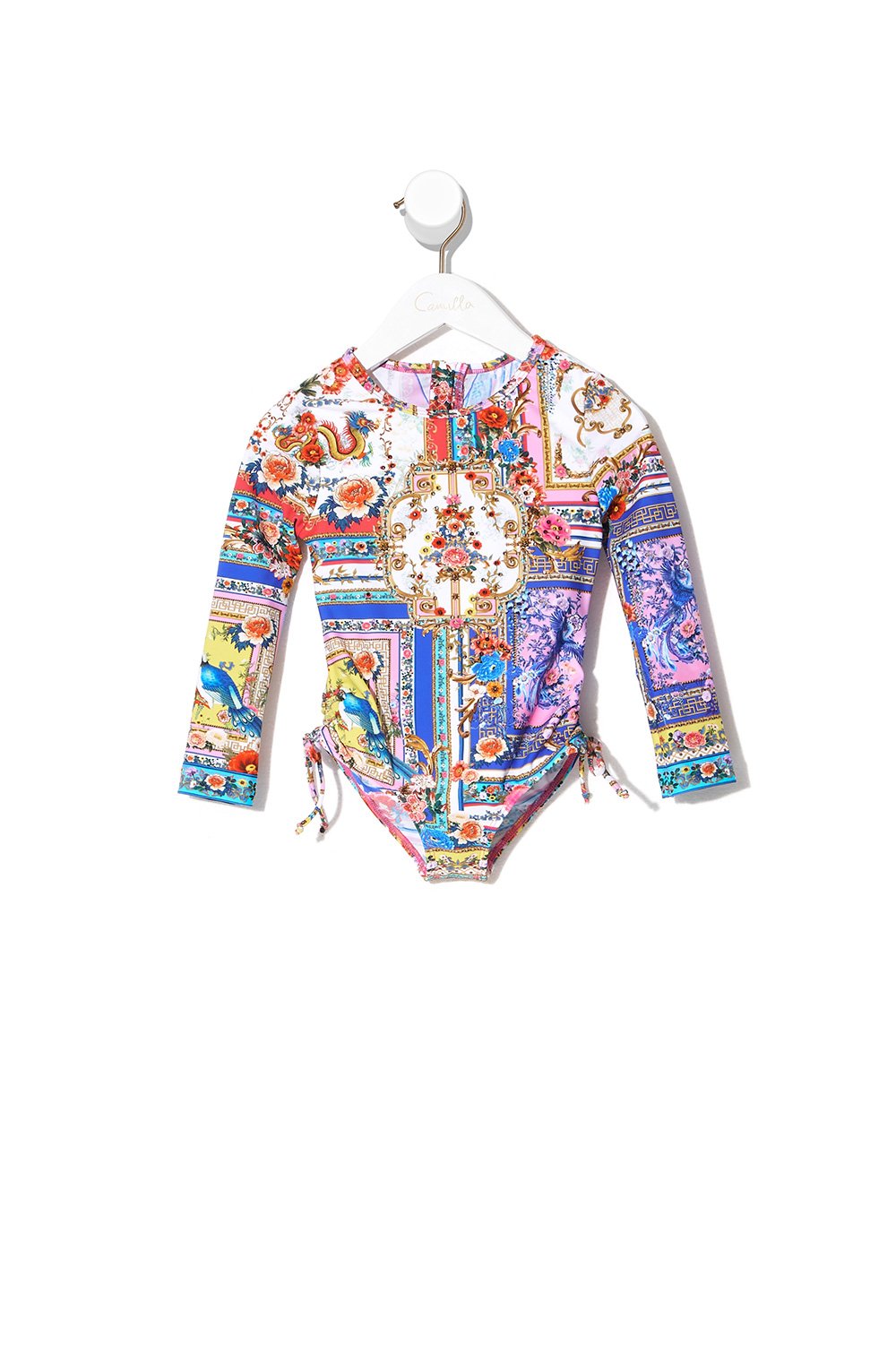 KIDS RUCHED SIDE PADDLESUIT 12-14 PARTY IN THE PALACE