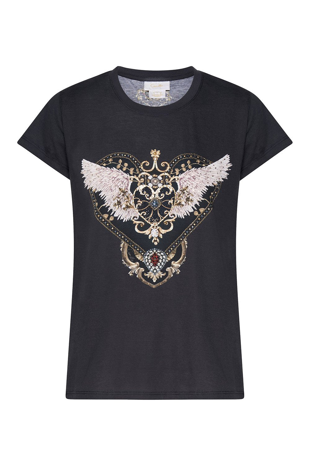 SLIM FIT ROUND NECK T-SHIRT DREAMS OF MIDSUMMER