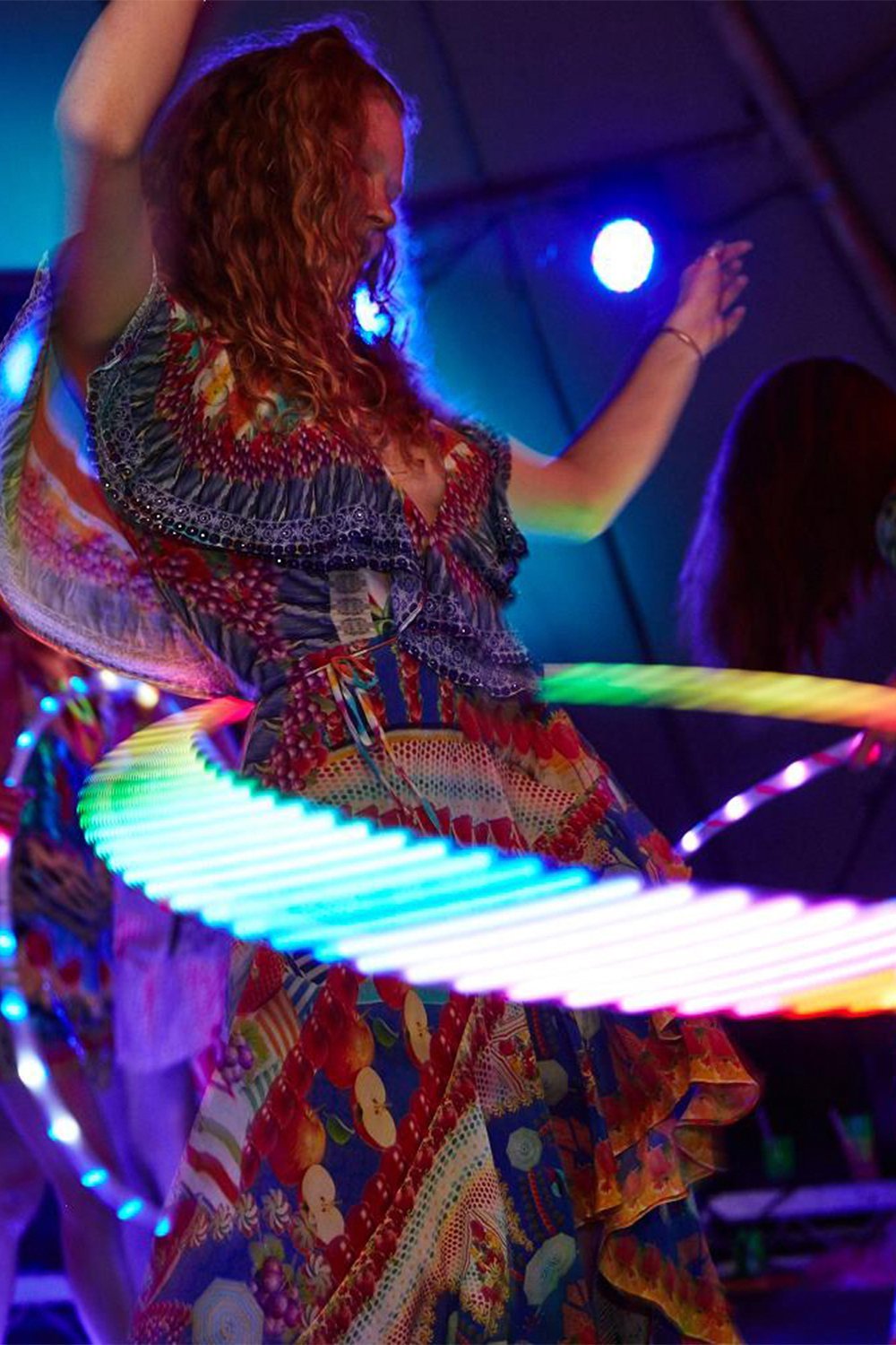 RIO RIOT FRILL SLEEVE LONG DRESS