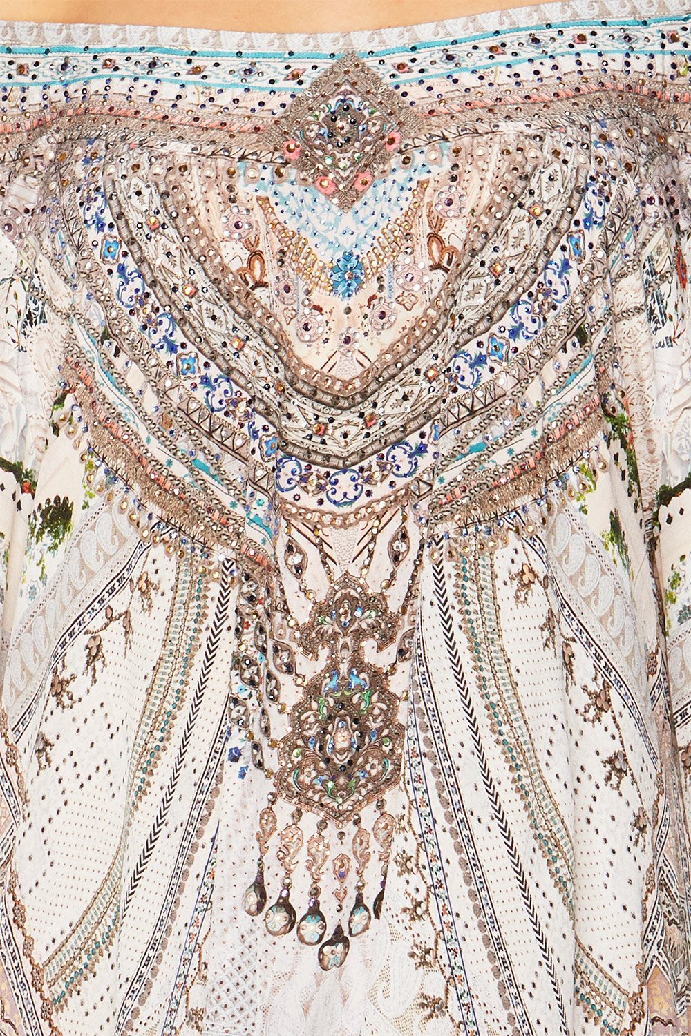 BREAKFAST WITH SILVIA A LINE FRILL DRESS