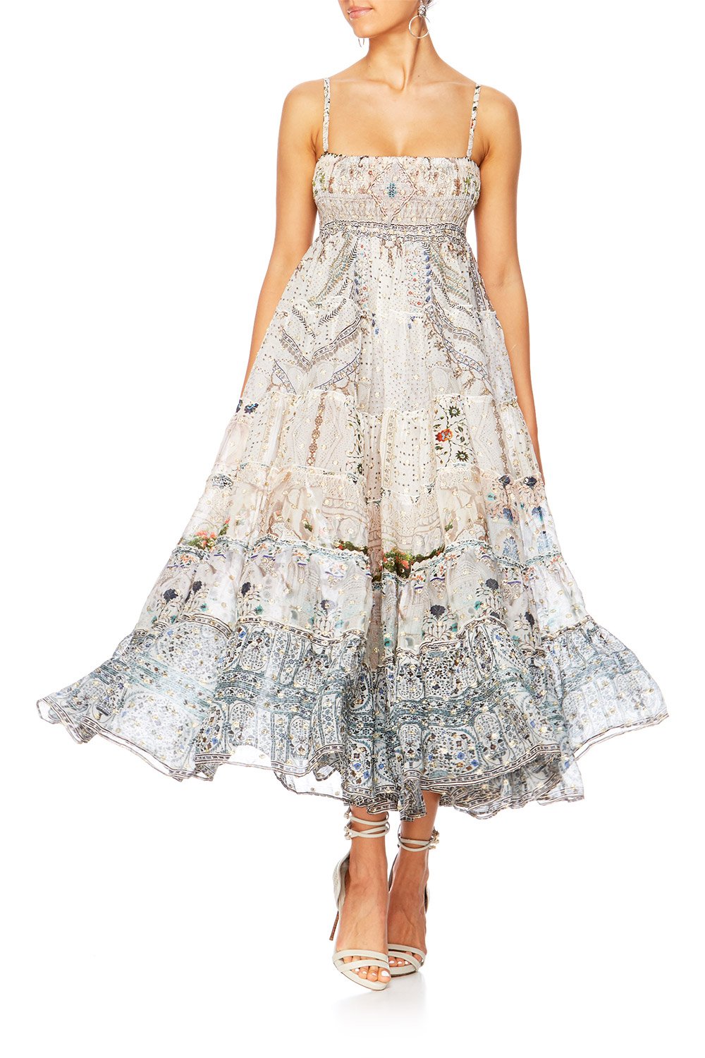 BREAKFAST WITH SILVIA LONGLINE PEASANT TOP