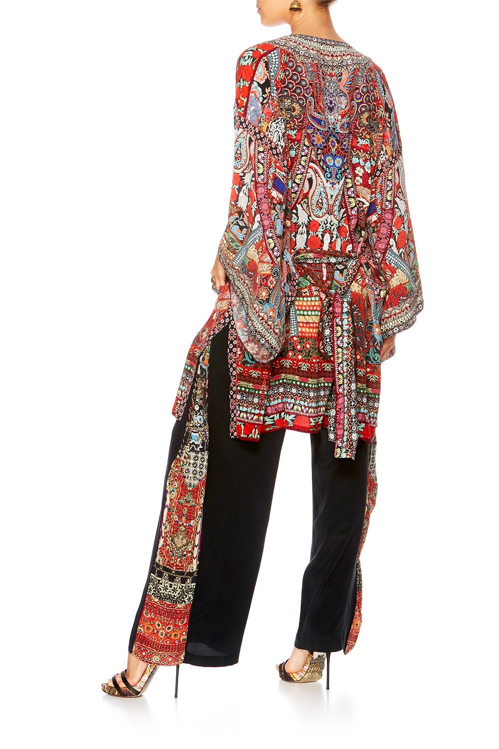 QUEEN ALIKA KIMONO W TIE BELT