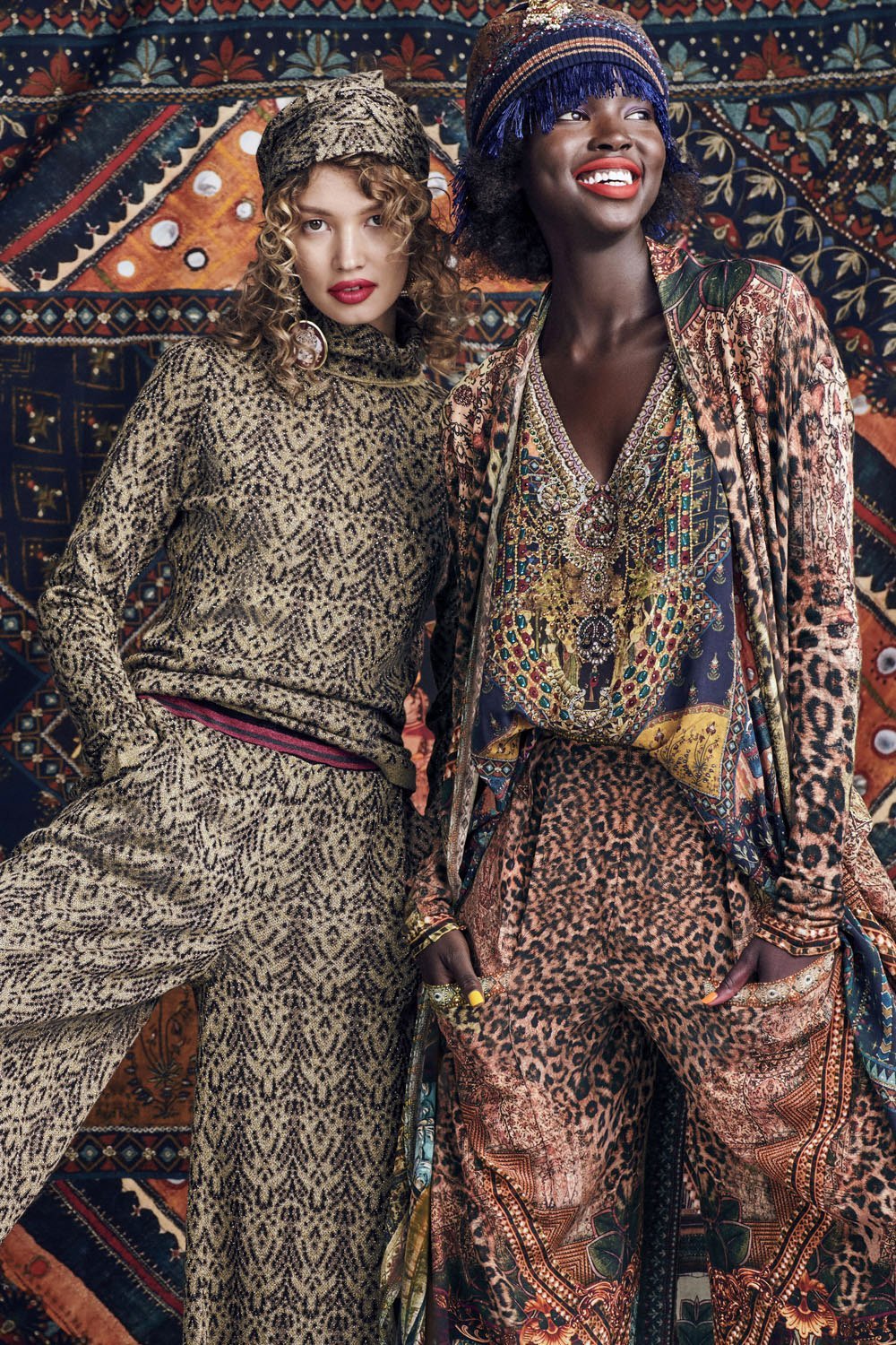 THE GYPSY LOUNGE FLARED KNIT TROUSER