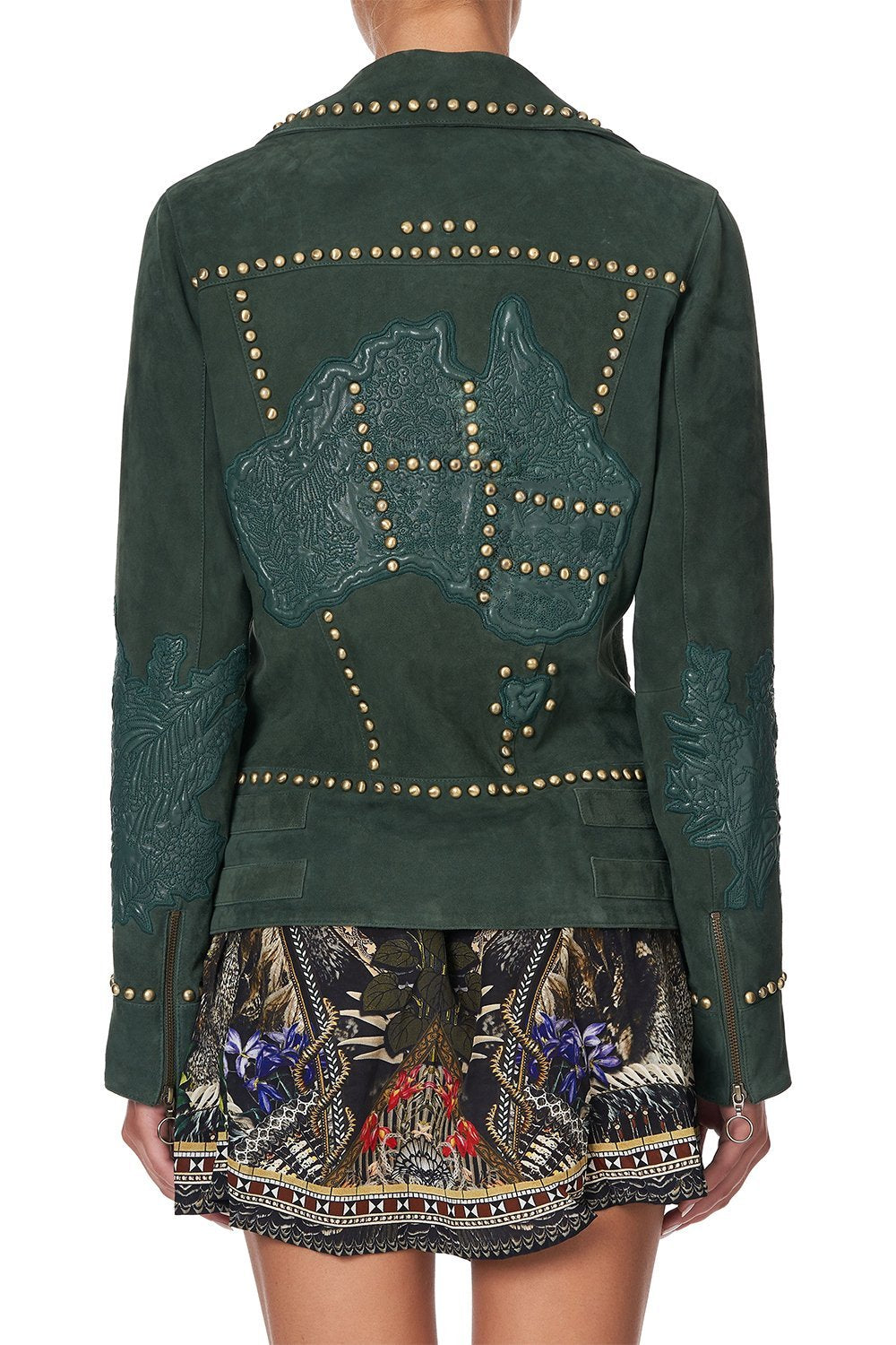 STUDDED BIKER JACKET AMONG THE GUMTREES