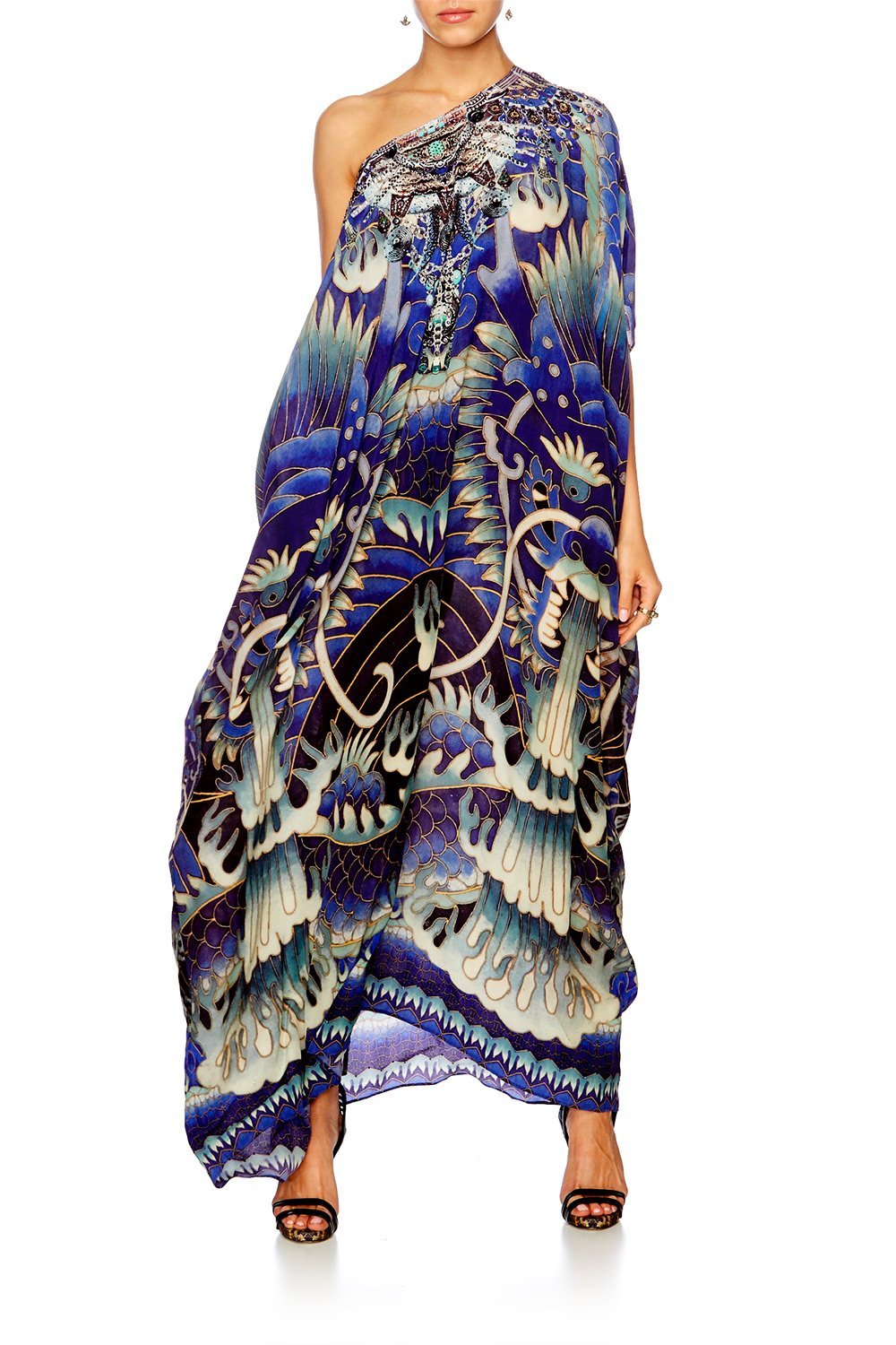 WHATS YOUR POISON ROUND NECK KAFTAN