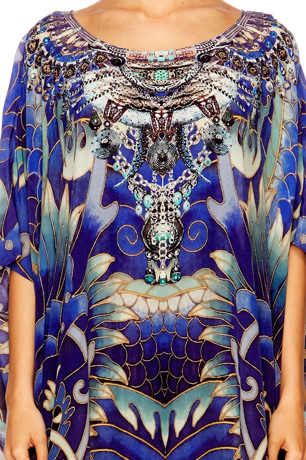 WHATS YOUR POISON ROUND NECK KAFTAN