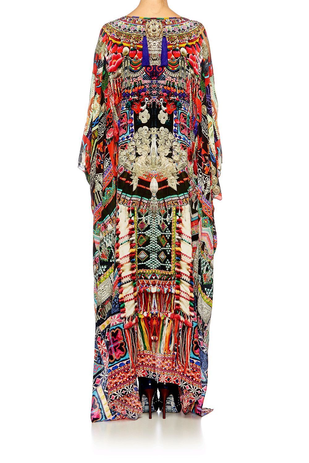 SOUND OF SILVER SPLIT FRONT & SLEEVE KAFTAN