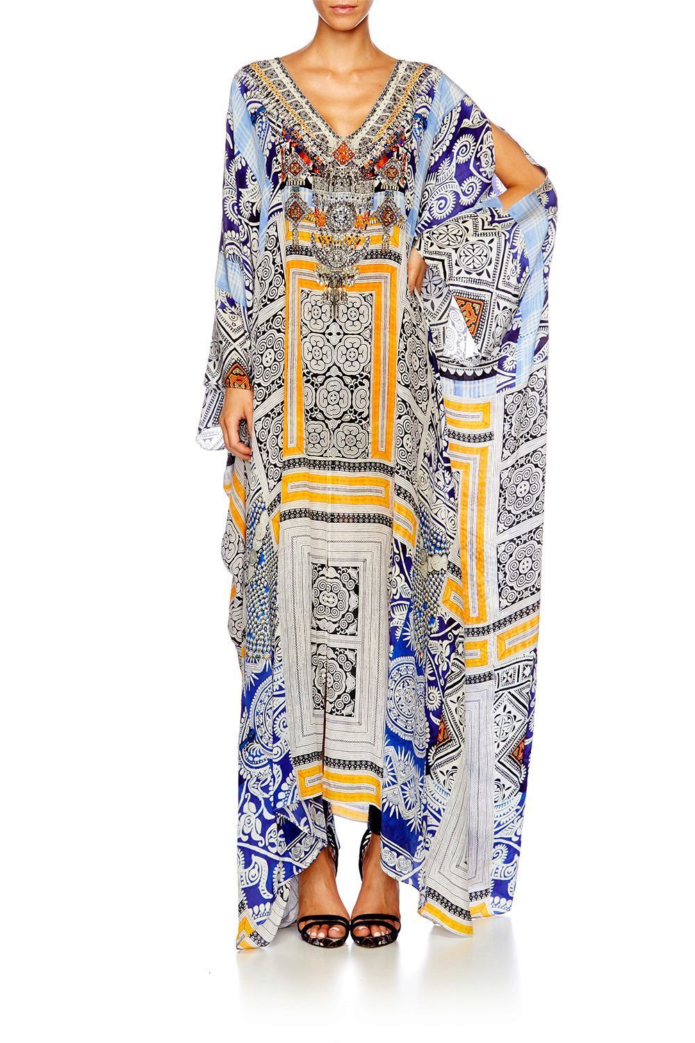 DRESS UP BOX SPLIT FRONT & SLEEVE KAFTAN