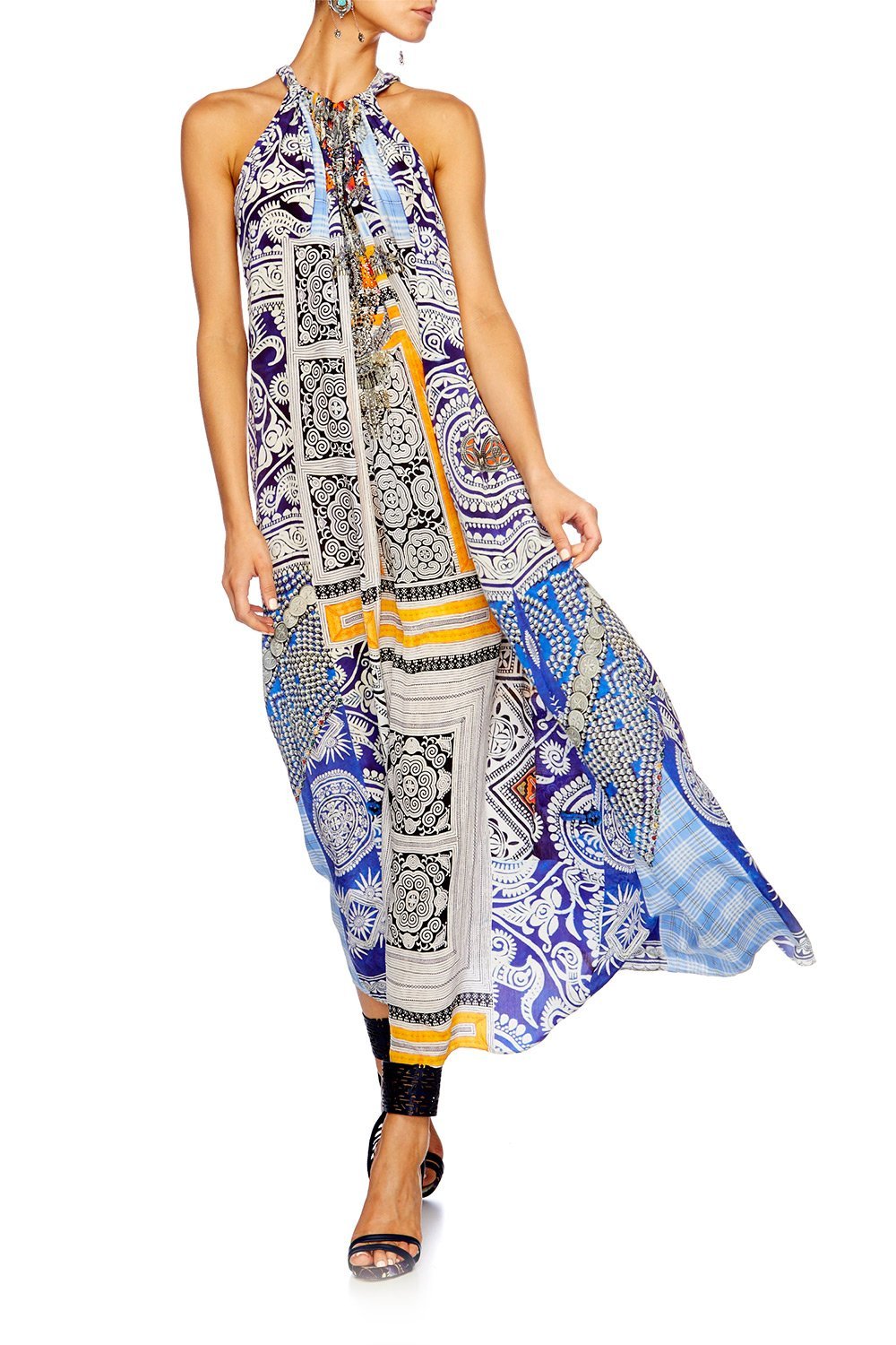 DRESS UP BOX DRAWSTRING DRESS