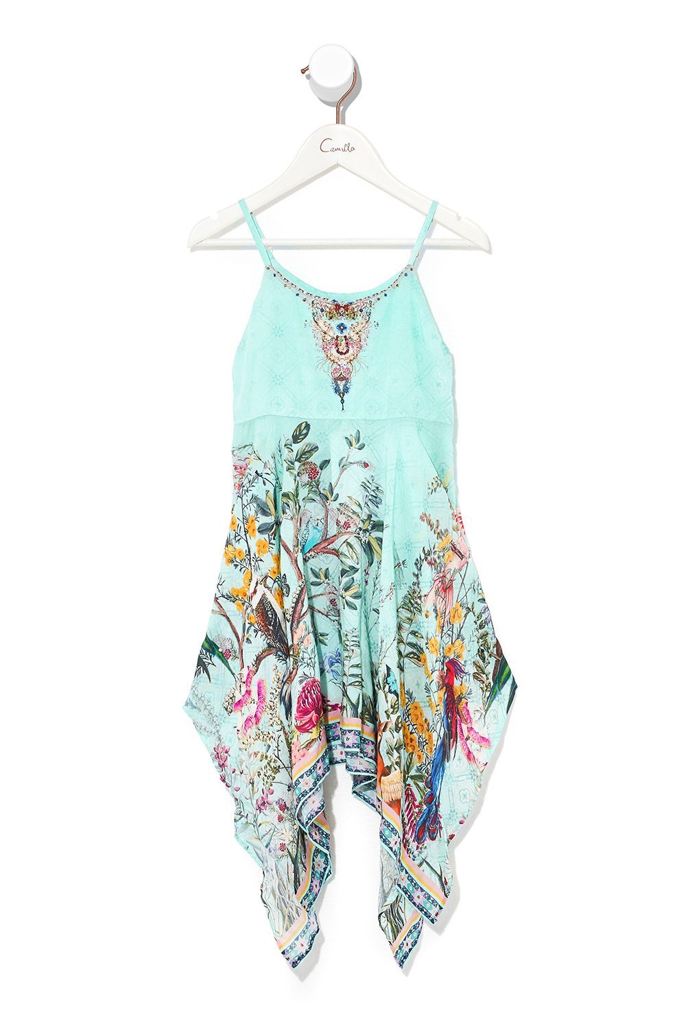 KIDS HANDKERCHIEF HEM DRESS MILLAS BACKYARD