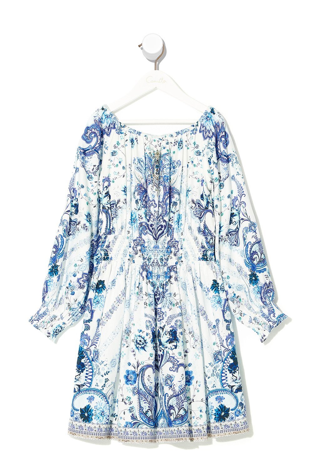 INFANTS SHIRRED WAIST DRESS TALKING ABOUT A REVOLUTION