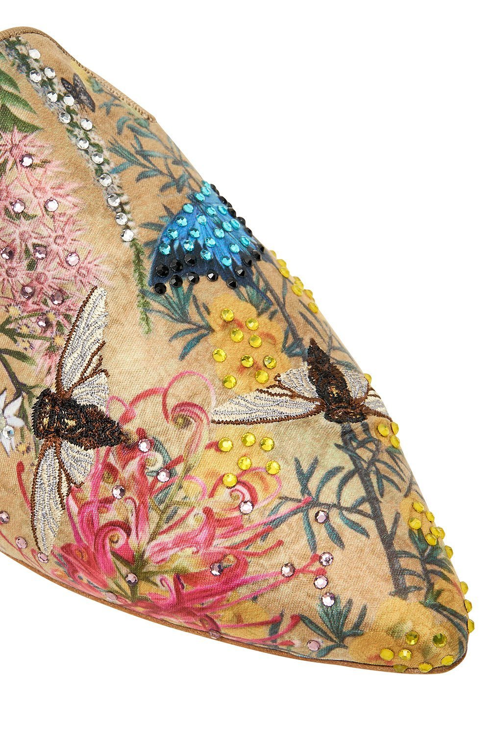 EUS EMBROIDERED SLIPPER AMONG THE GUMTREES