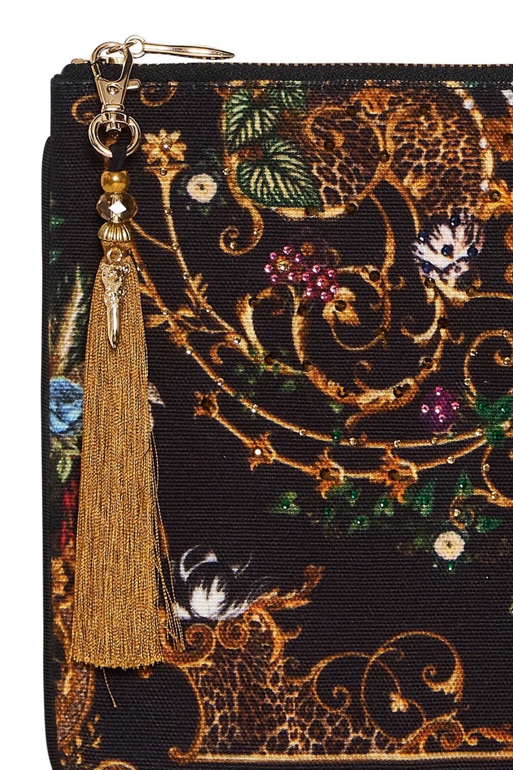 SMALL CANVAS CLUTCH STUDIO 54