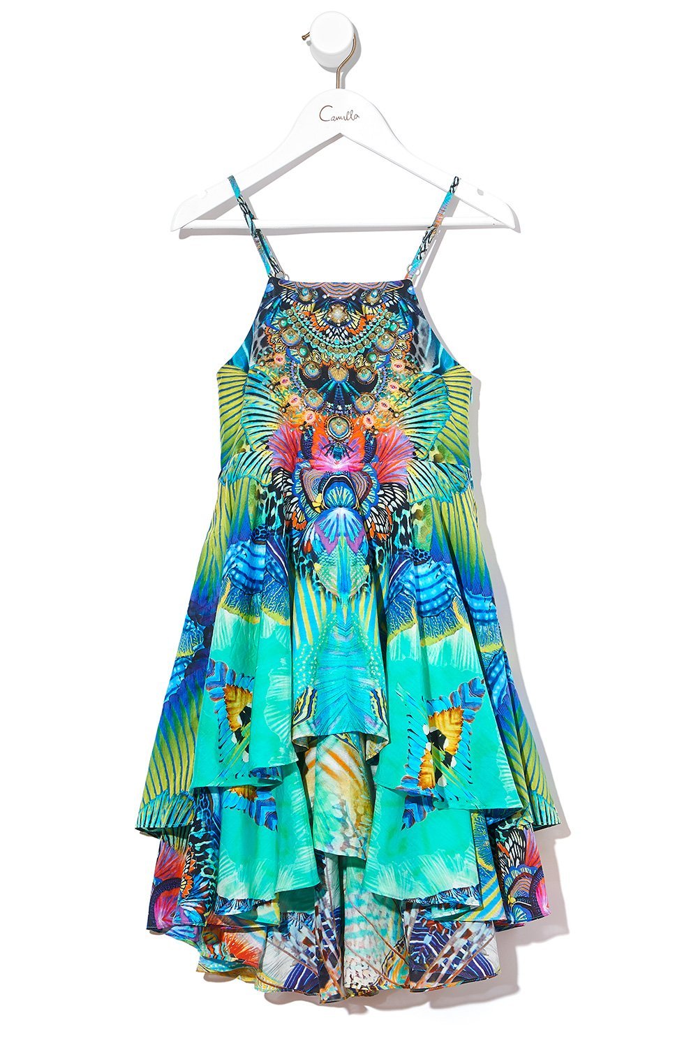 KIDS TIERED DRESS REEF WARRIOR