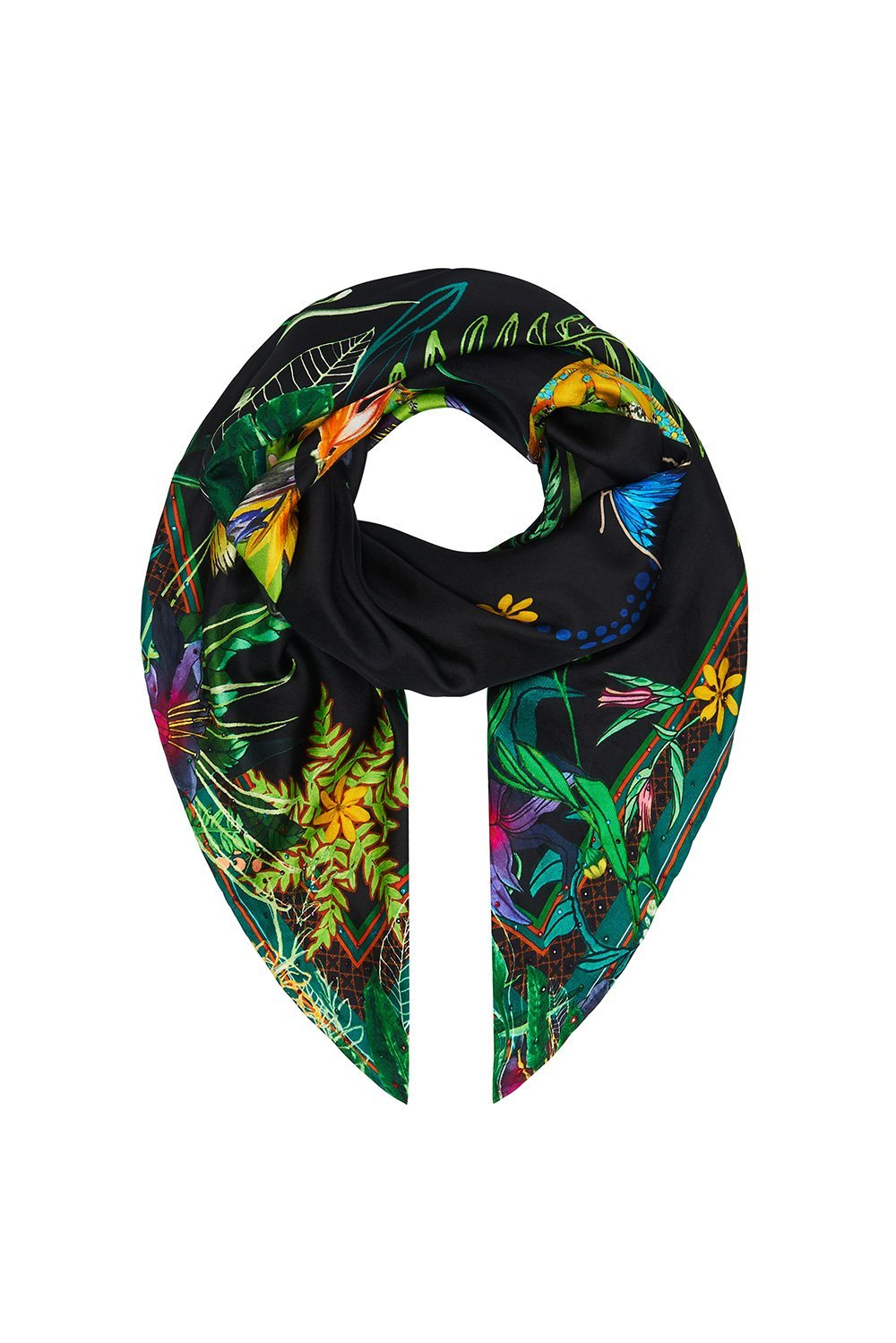 LARGE SQUARE SCARF RIVER CRUISE