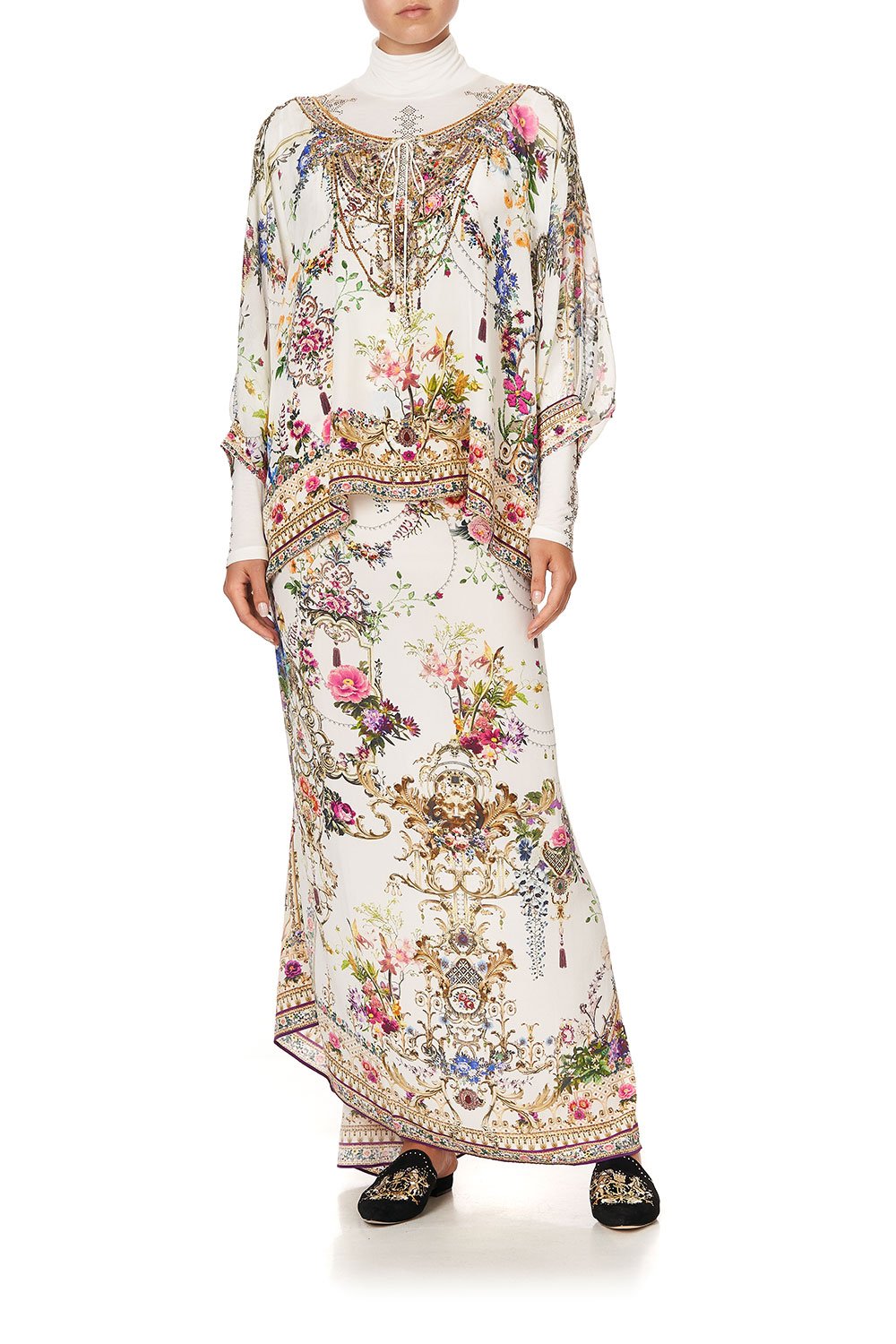 RAGLAN SLEEVE BLOUSE WITH CUFF BY THE MEADOW