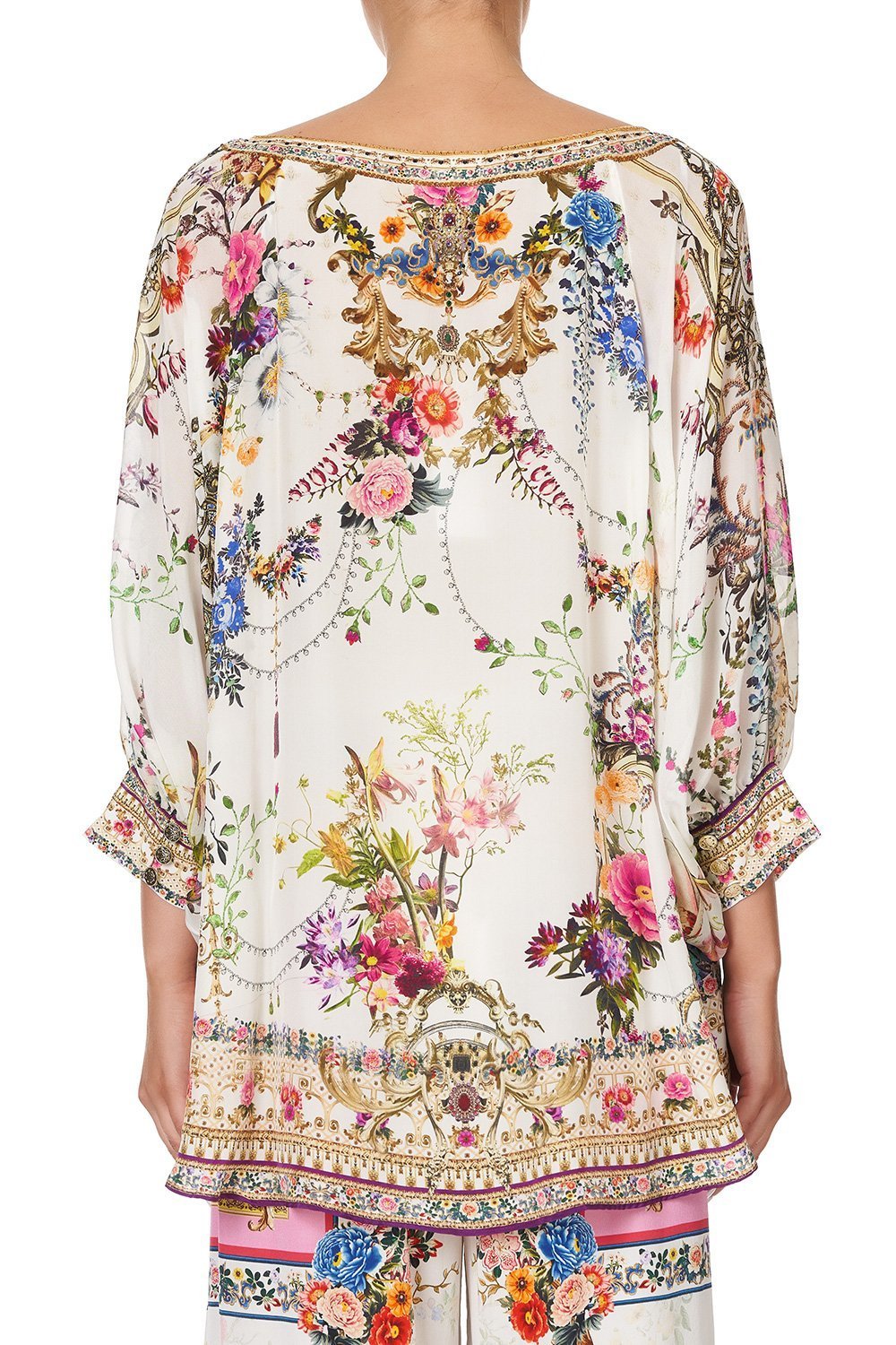 RAGLAN SLEEVE BLOUSE WITH CUFF BY THE MEADOW