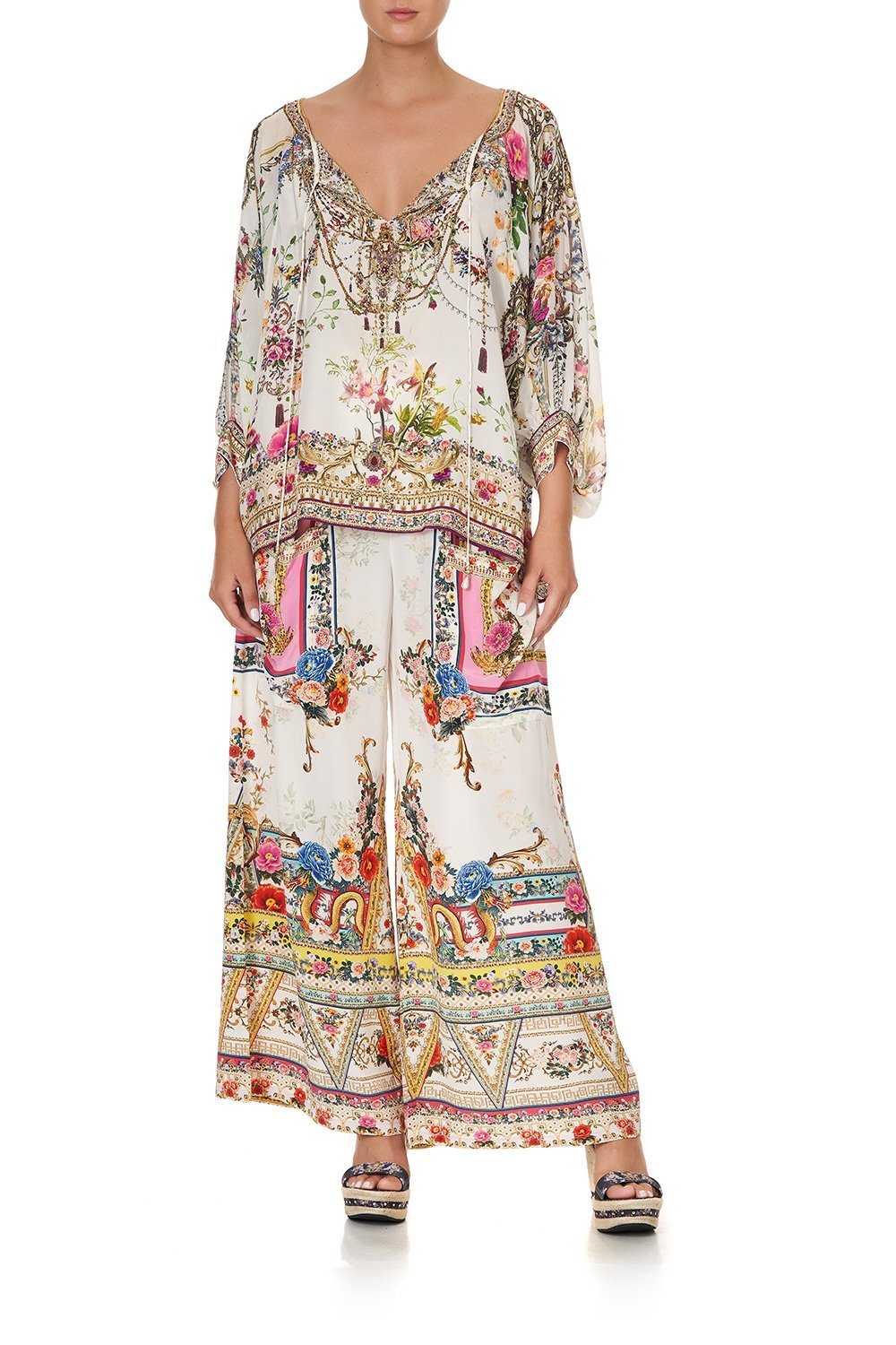 RAGLAN SLEEVE BLOUSE WITH CUFF BY THE MEADOW