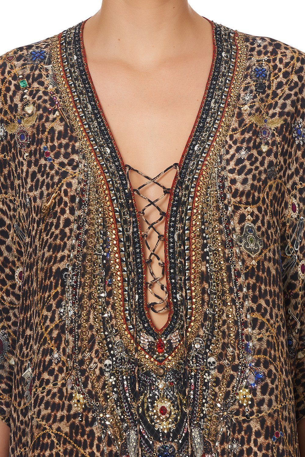 SHORT LACE UP KAFTAN POETIC ANARCHY