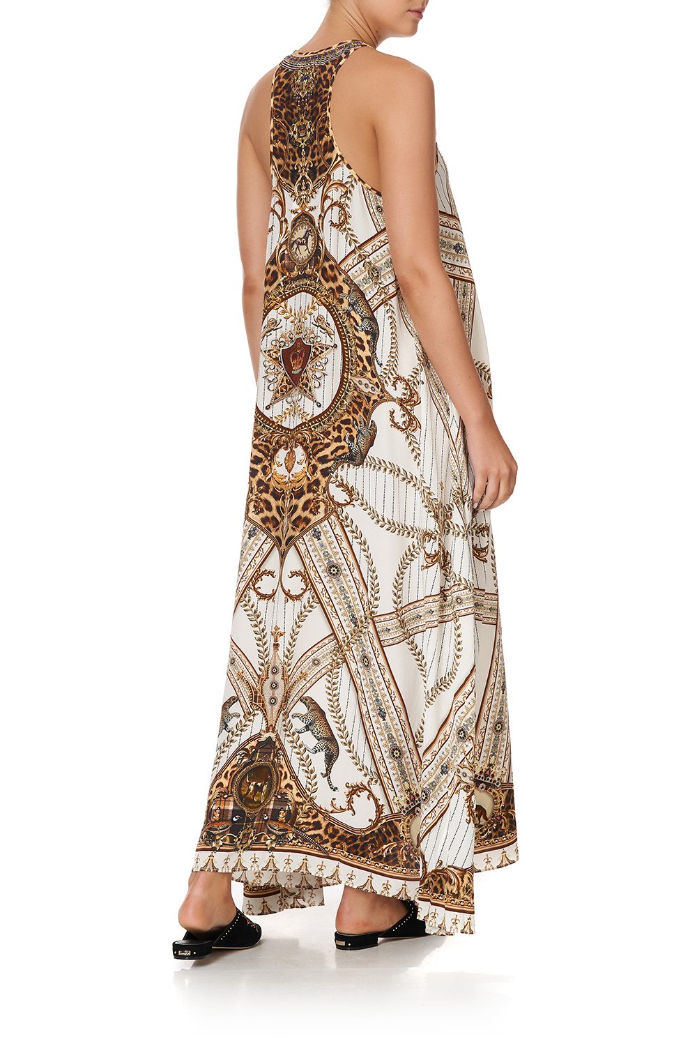 V NECK RACERBACK DRESS MIND YOUR MANOR