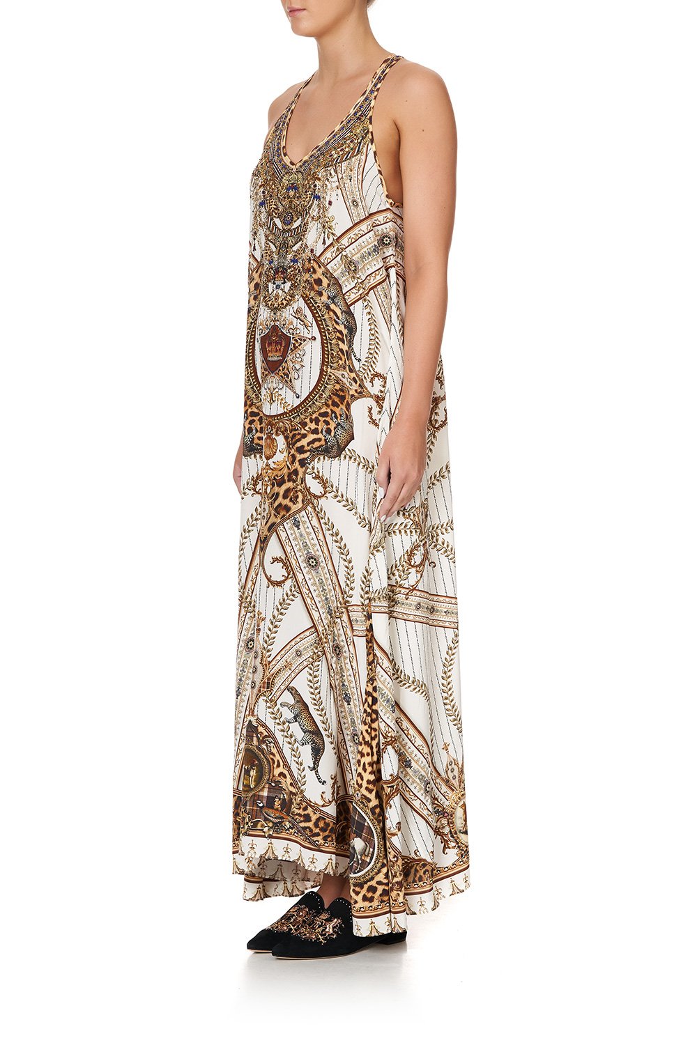 V NECK RACERBACK DRESS MIND YOUR MANOR