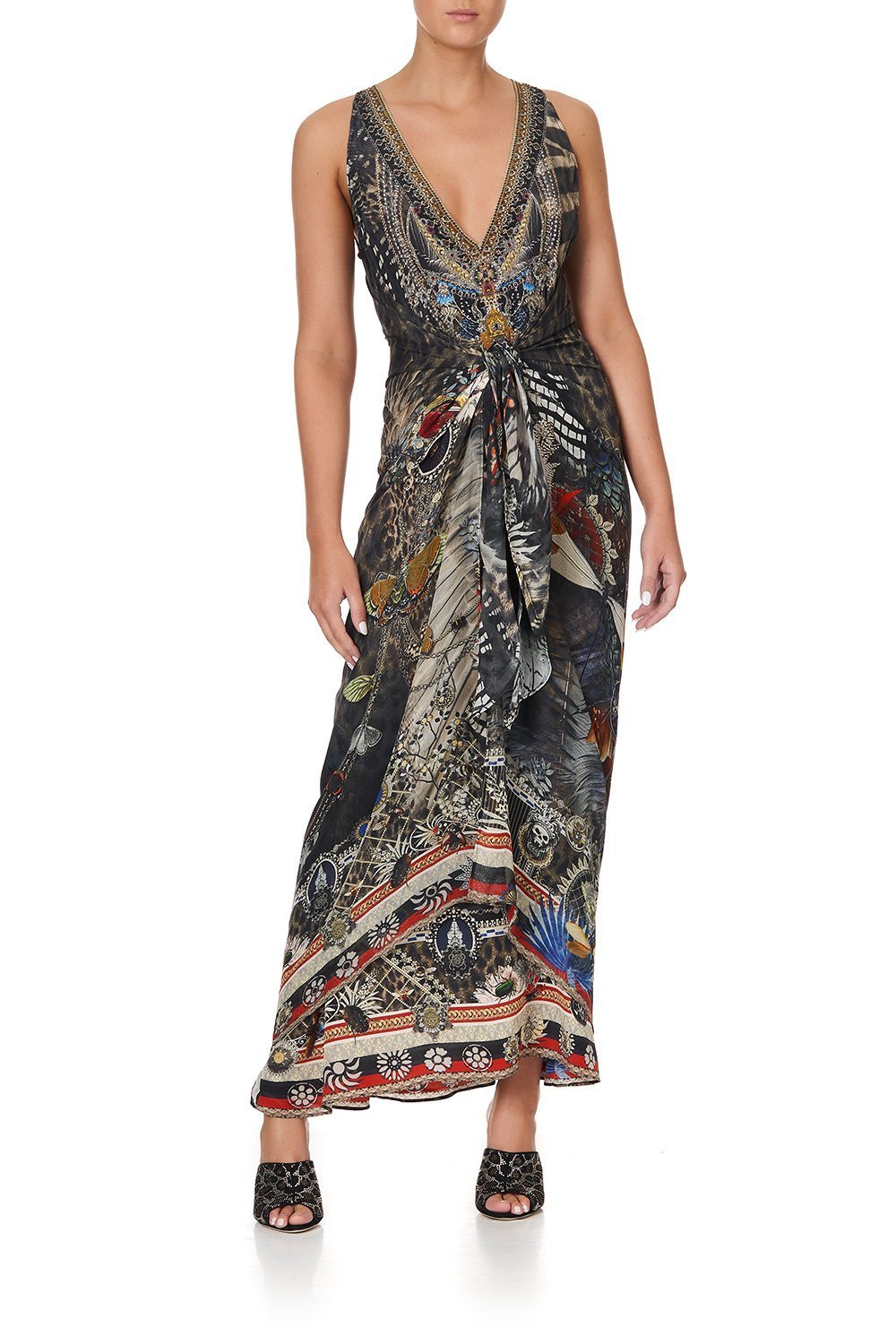 TIE FRONT MULTIWEAR DRESS TREASURE CHASER