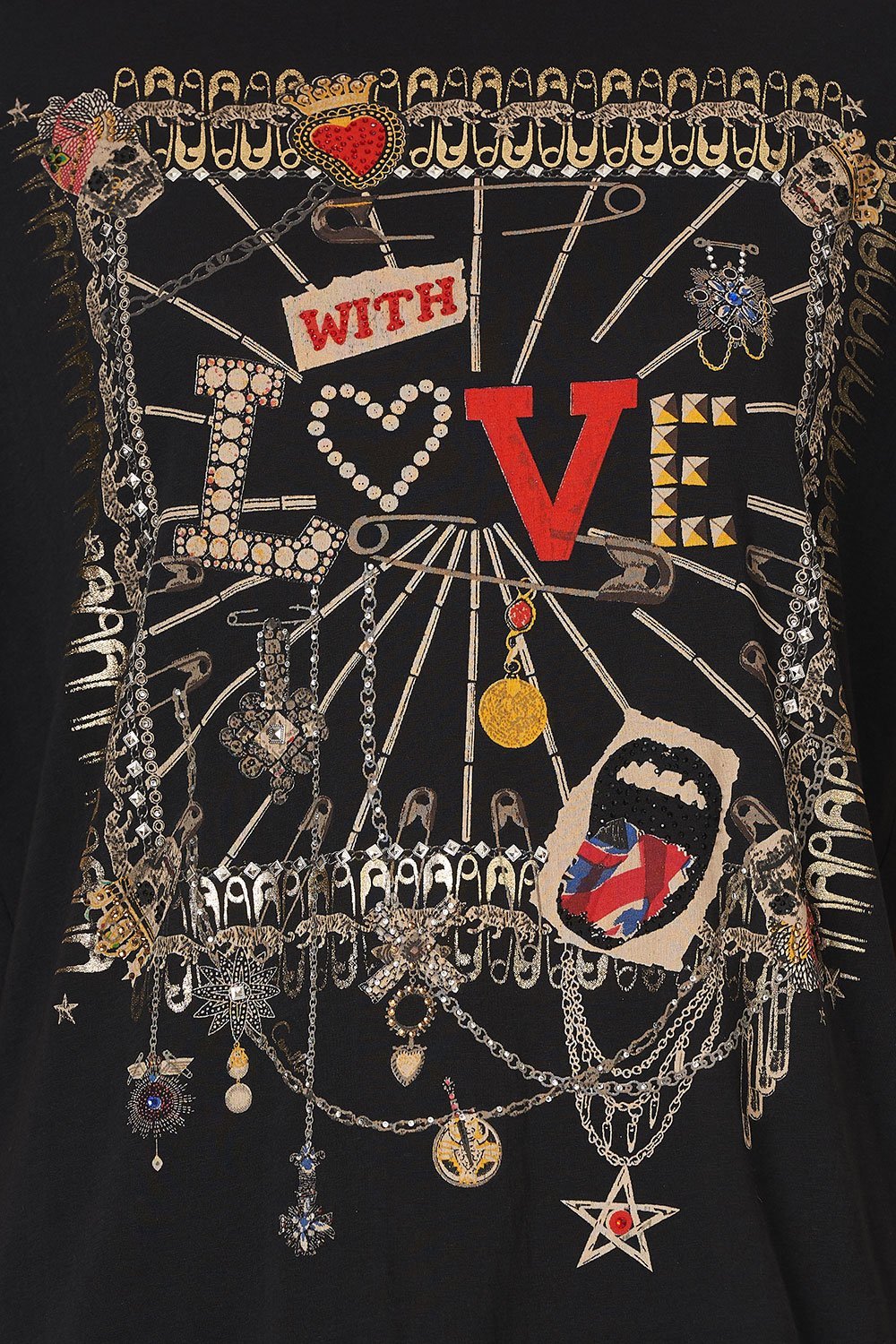 OVERSIZE BAND TEE CAMDEN MOON