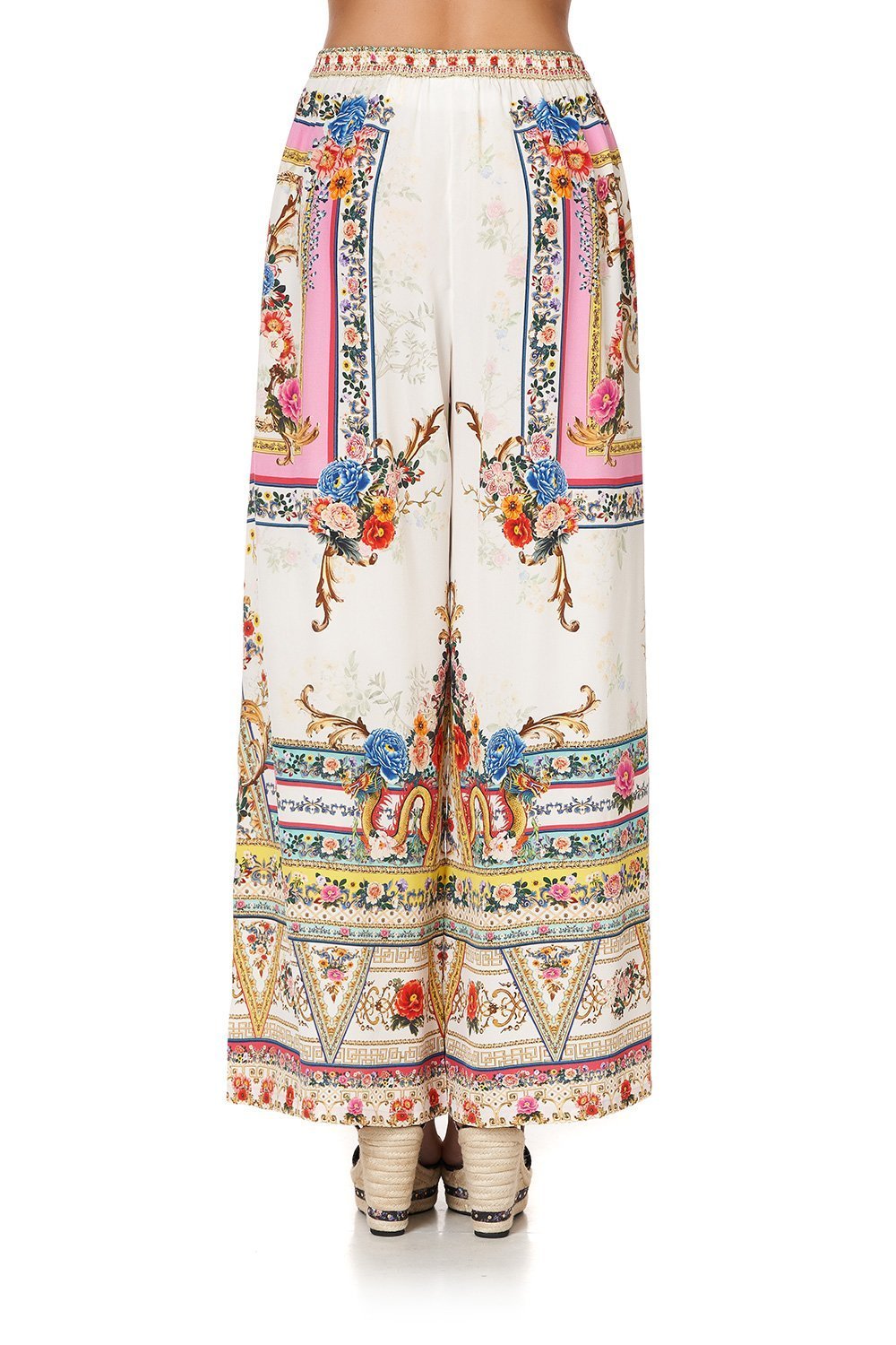 WIDE LEG TROUSER WITH FRONT POCKETS PARTY IN THE PALACE