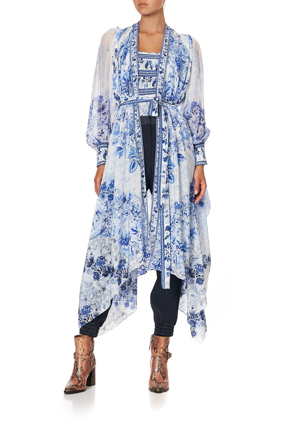 MULTIWEAR DRAPED LAYER HIGH TEA