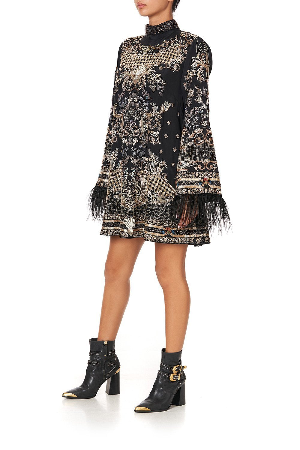 LONG SLEEVE SWING DRESS ABINGDON PALACE