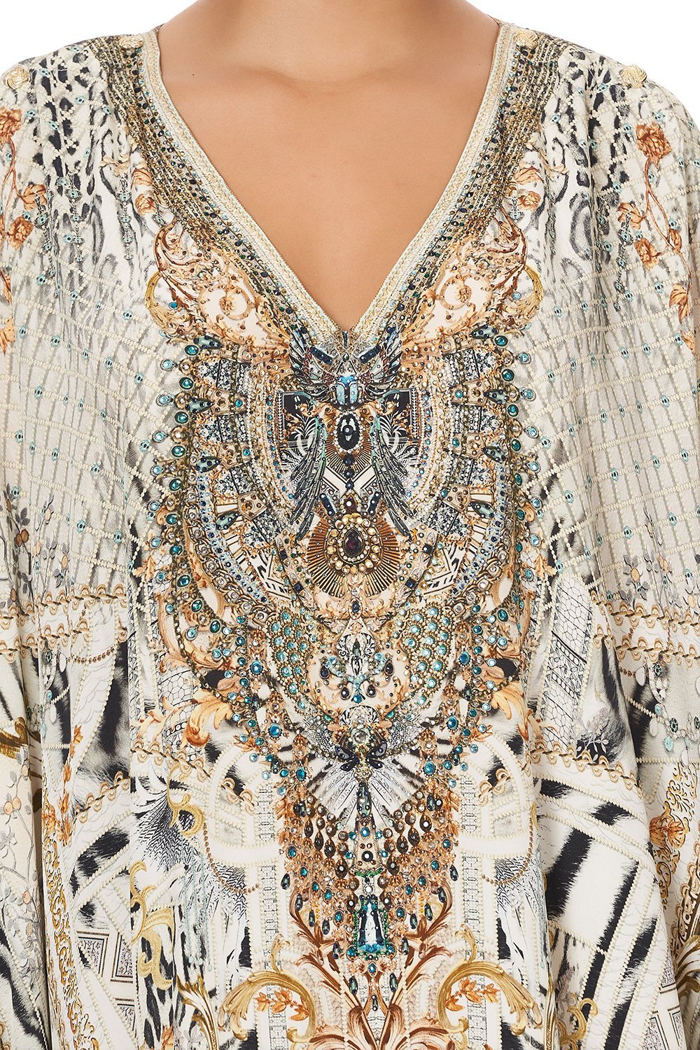 LONG KAFTAN WITH BUTTONS GATES OF GLORY