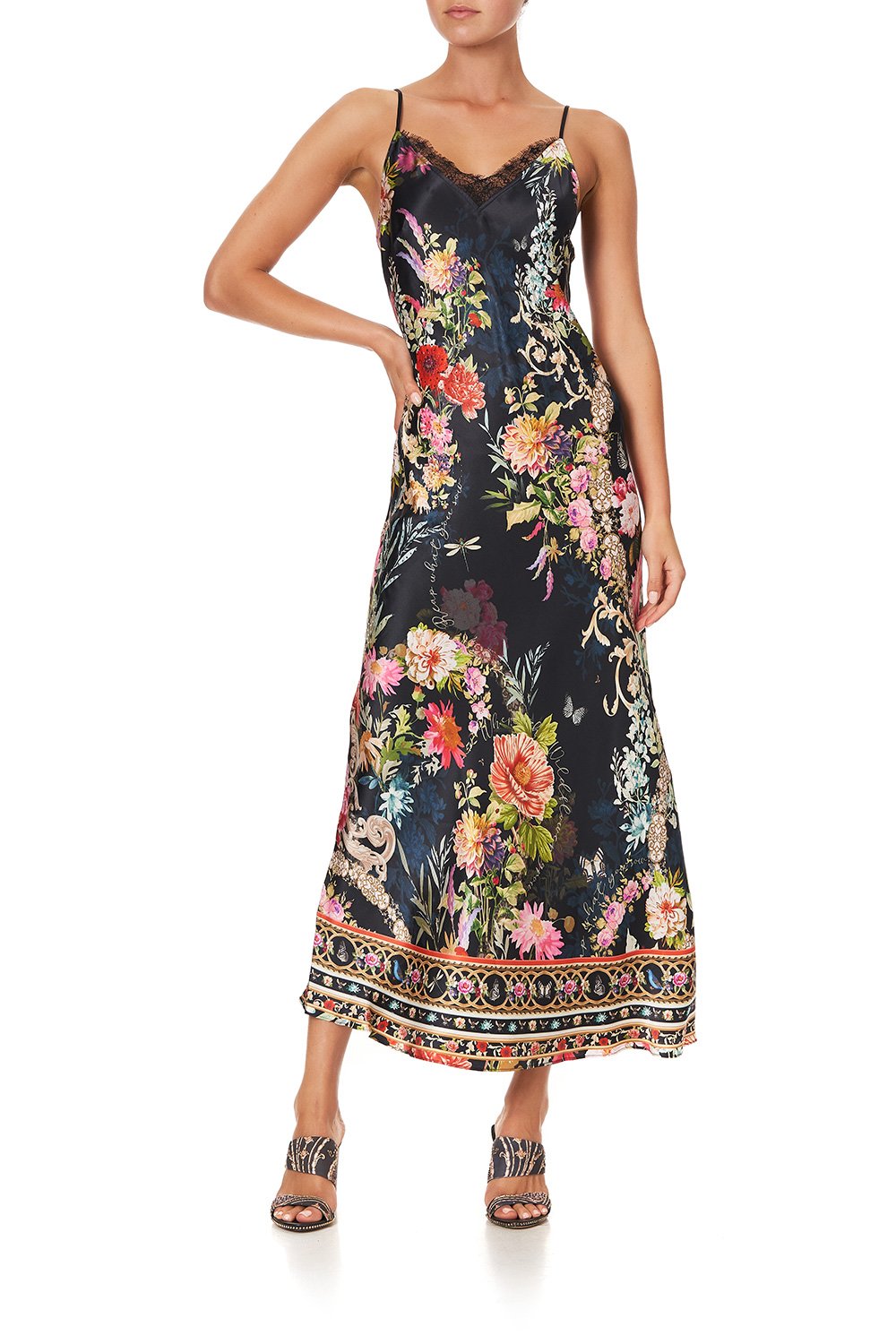 SLIP MAXI DRESS HAMPTON HIVE