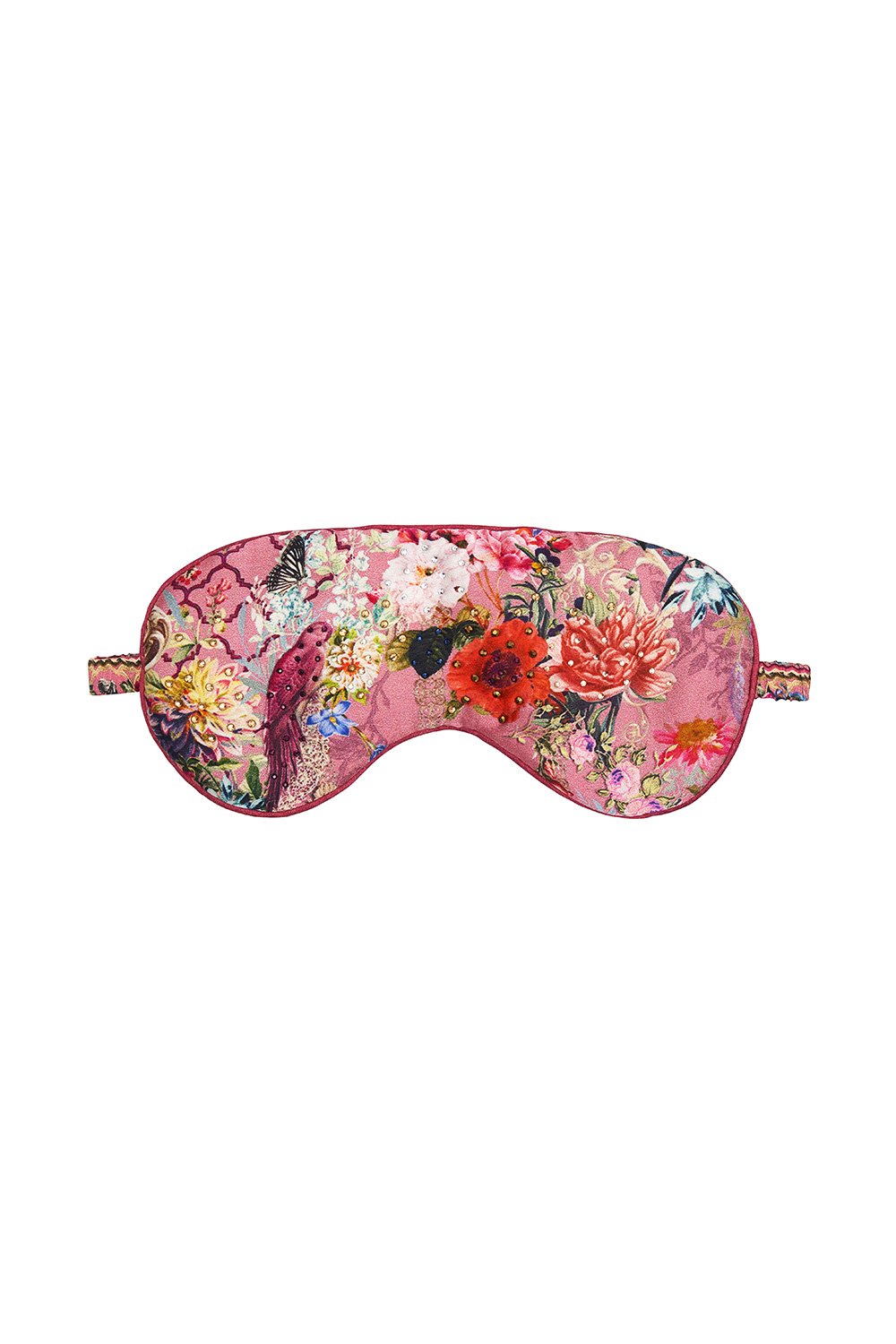 EYE MASK AND PILLOW SET PATCHWORK HEART